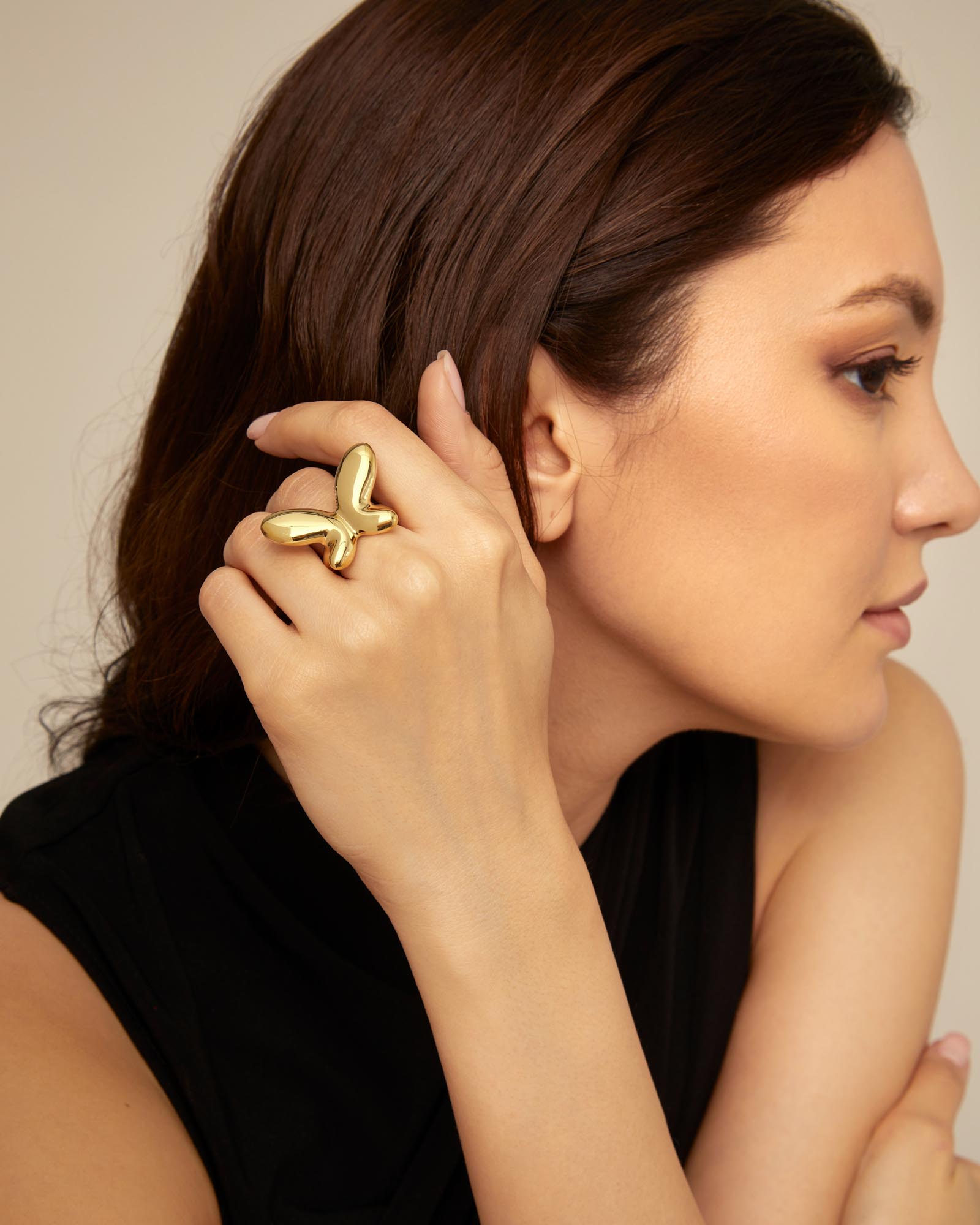 Butterfly Effect Ring Gold