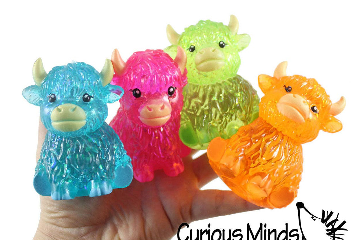 Highland Cow Shaped Squishy