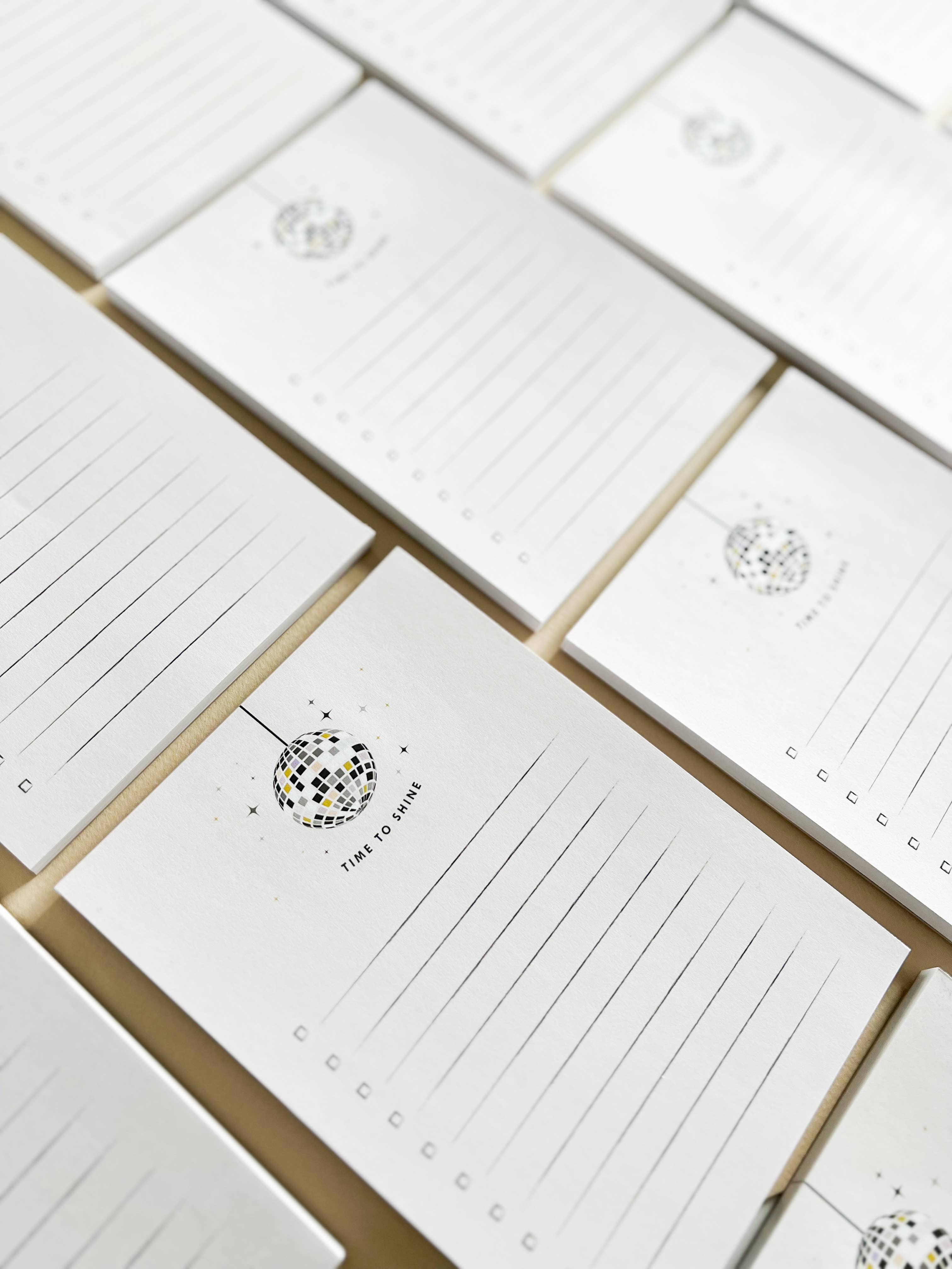 Time to Shine Notepad