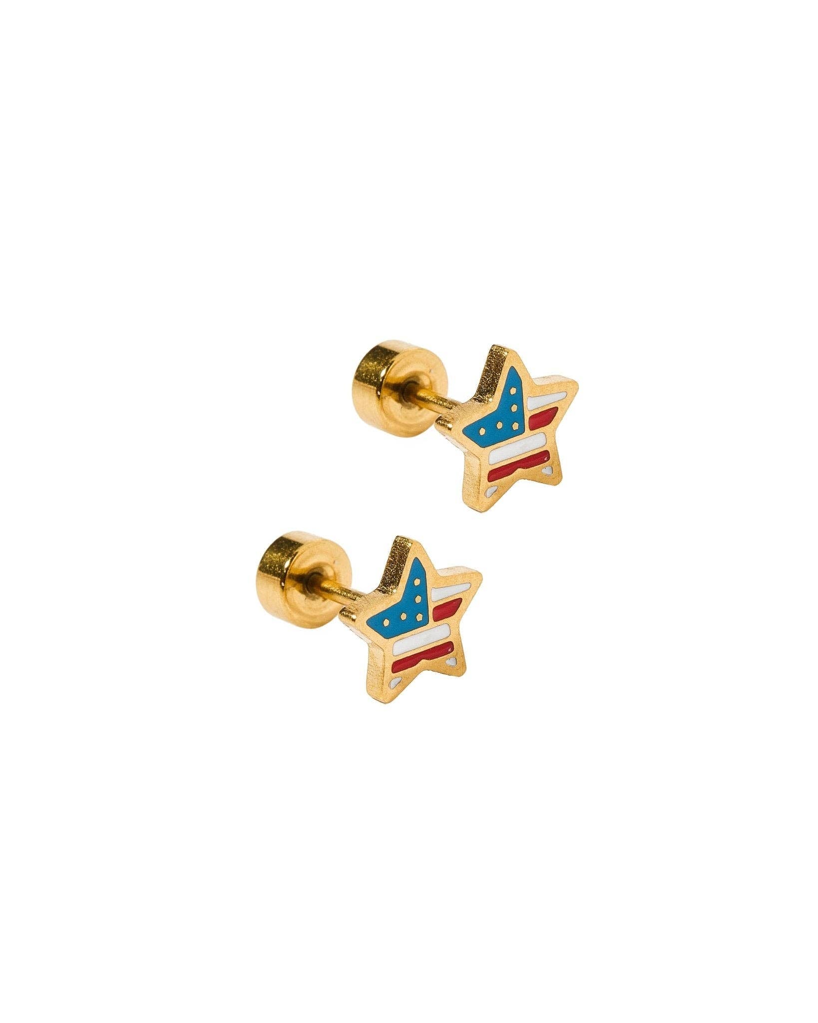 Liberty Screwback Stud Earring