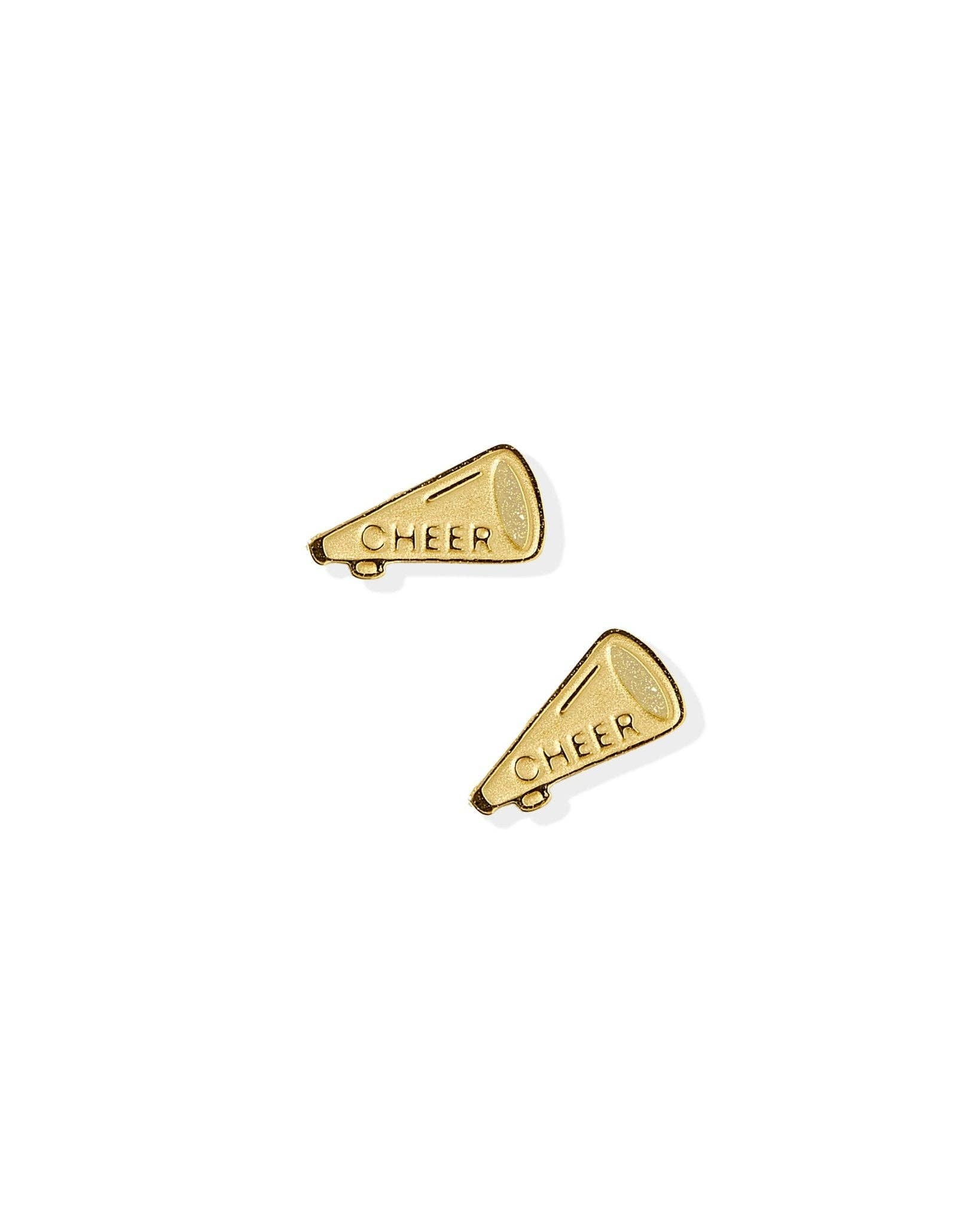 Cheer Screwback Stud Earrings