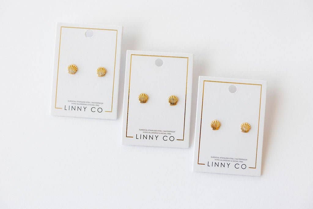 Marina Screwback Stud Earrings