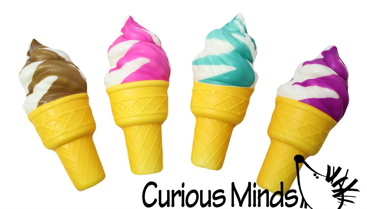 6.5" Ice Cream Cone Squishy