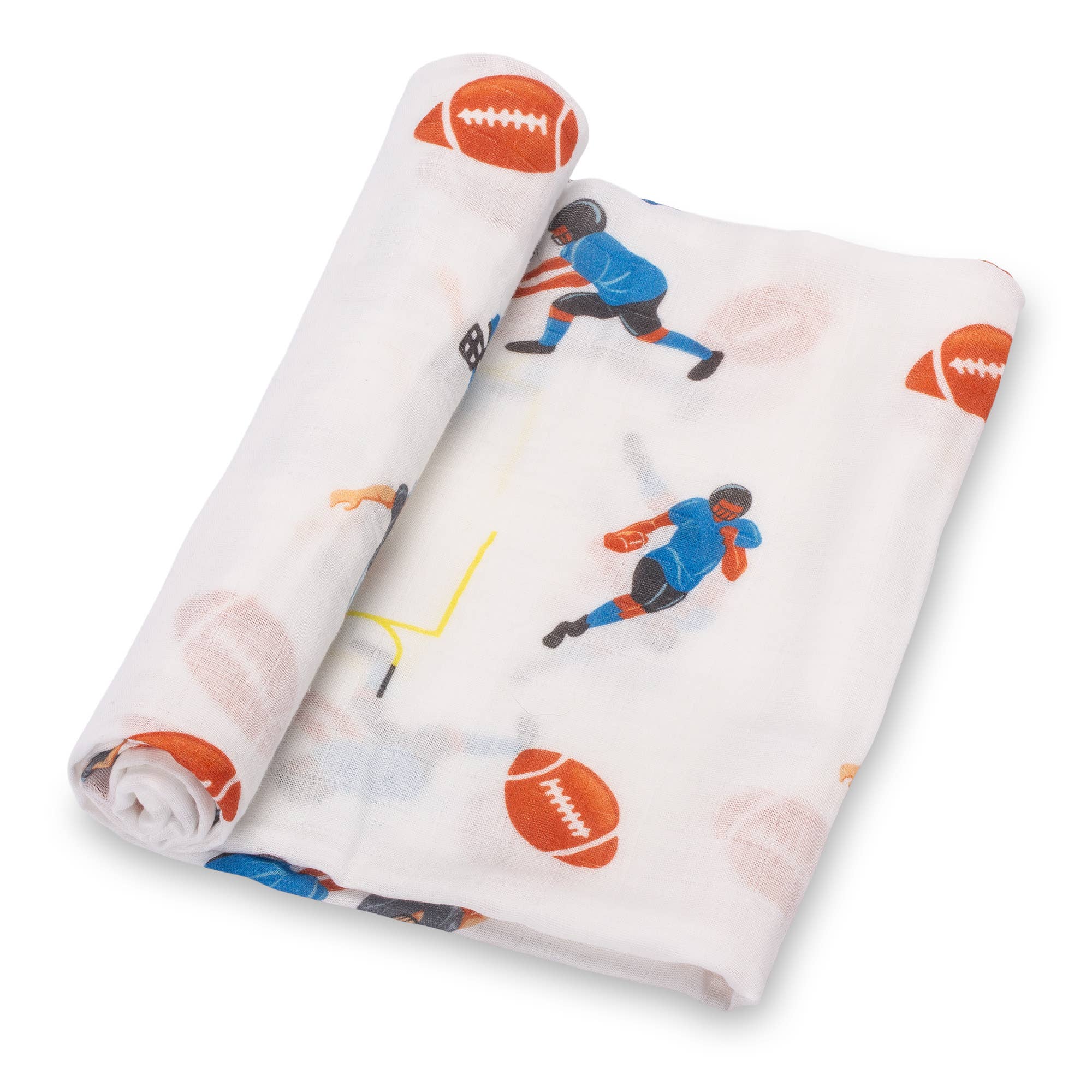 Touchdown Muslin Swaddle Blanket