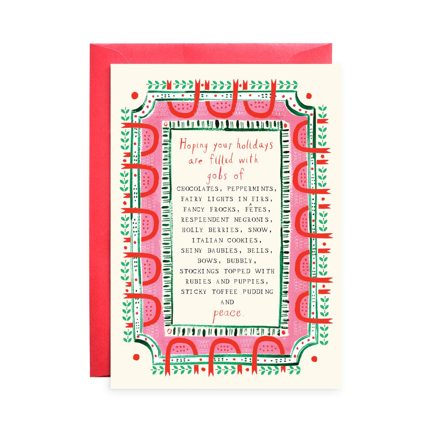 Holiday Wishlist - Holiday Greeting Card