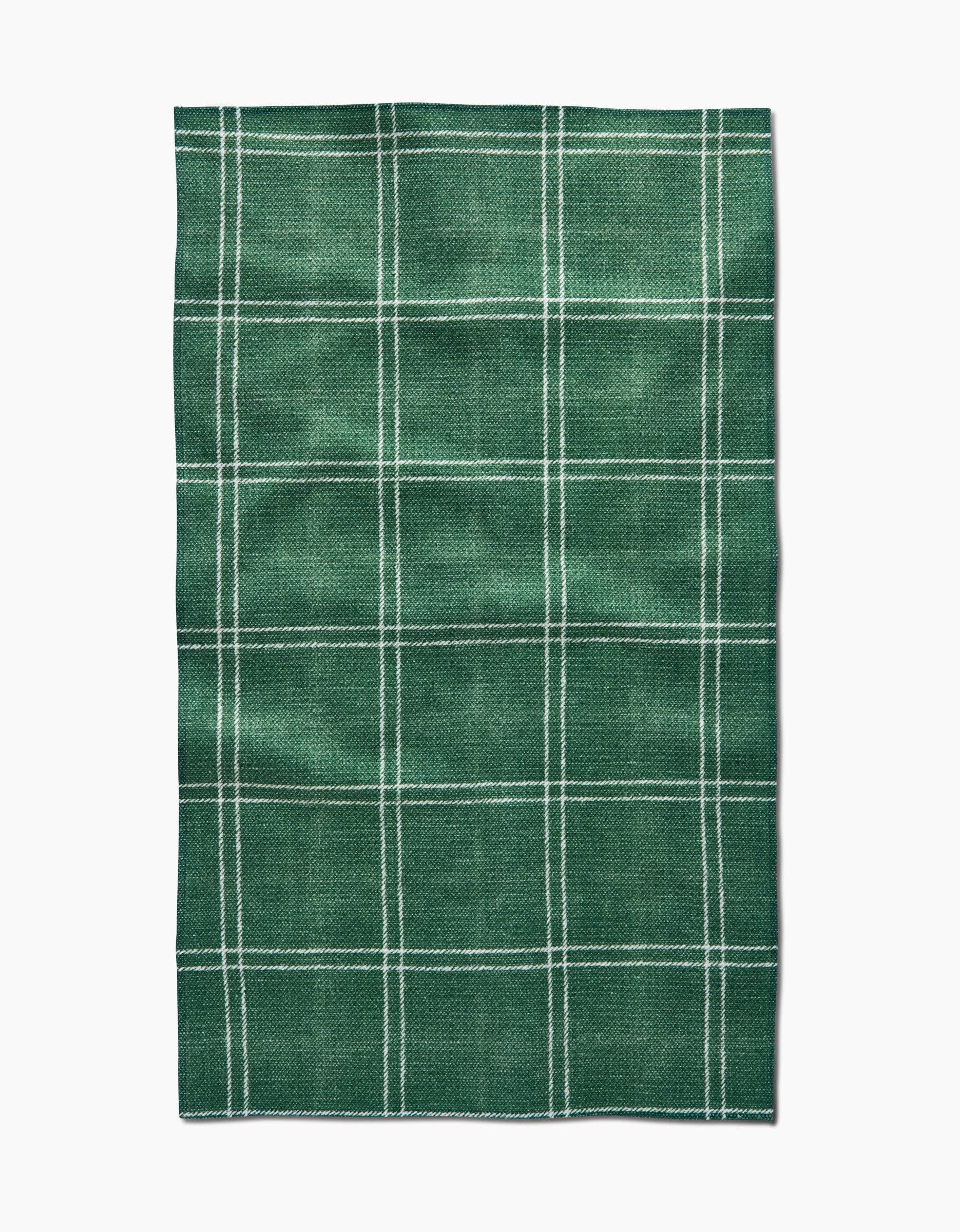 Pine Forest Plaid Tea Towel