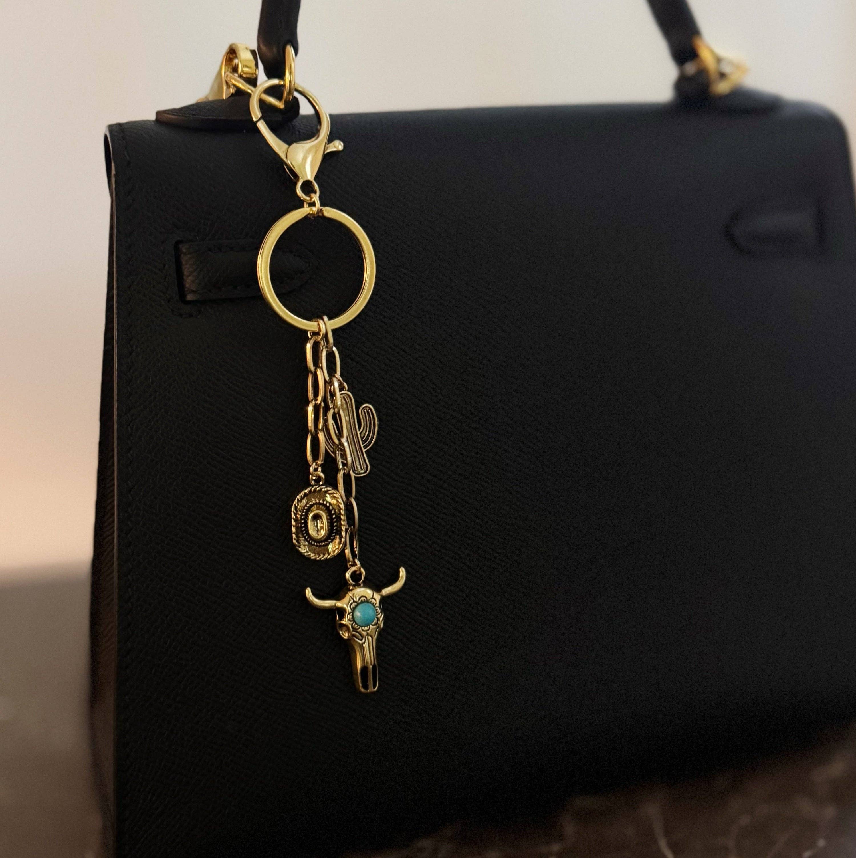 Western Rodeo Bag Charm