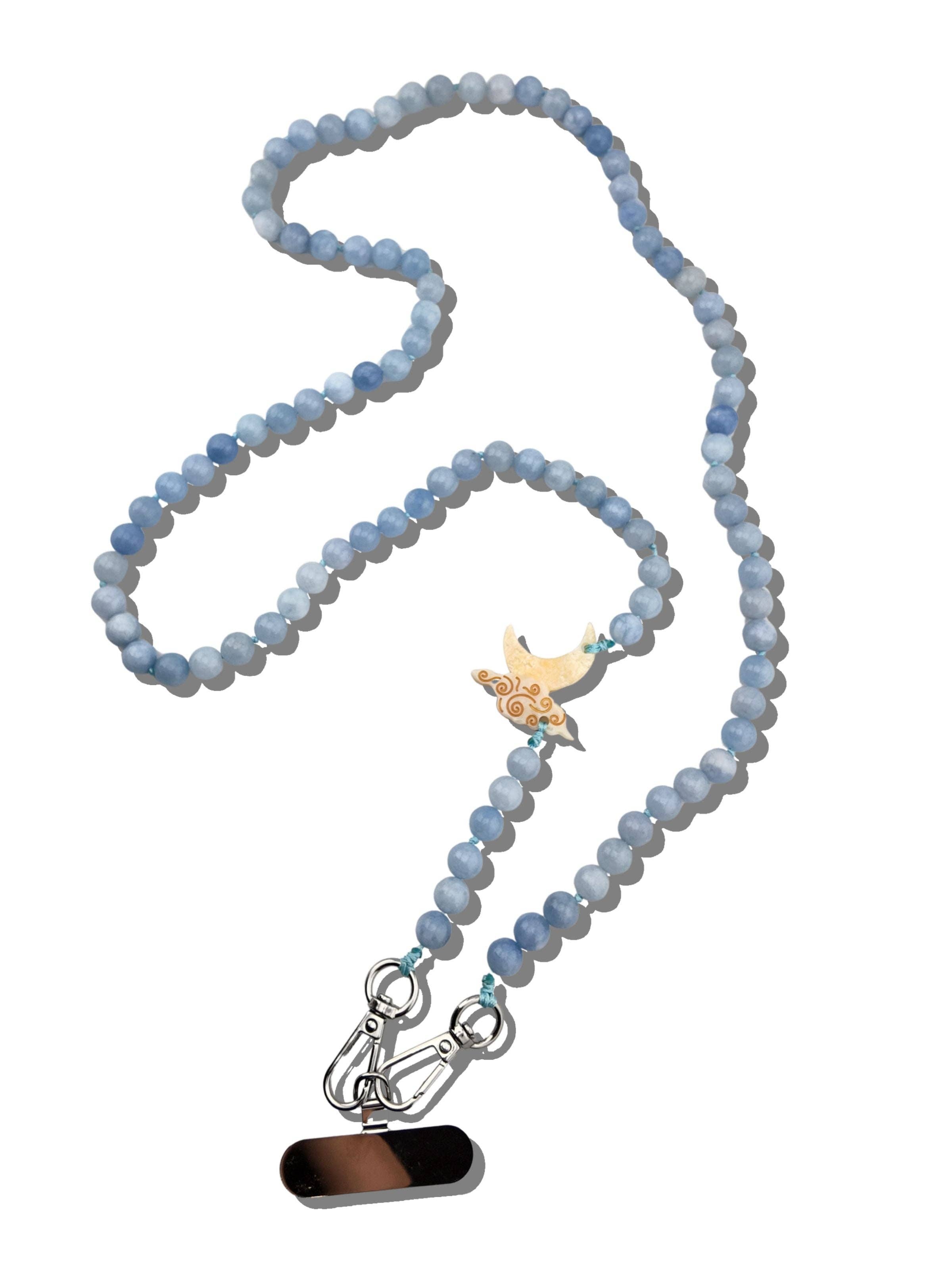 Celestial Moon Crossbody Phone Chain