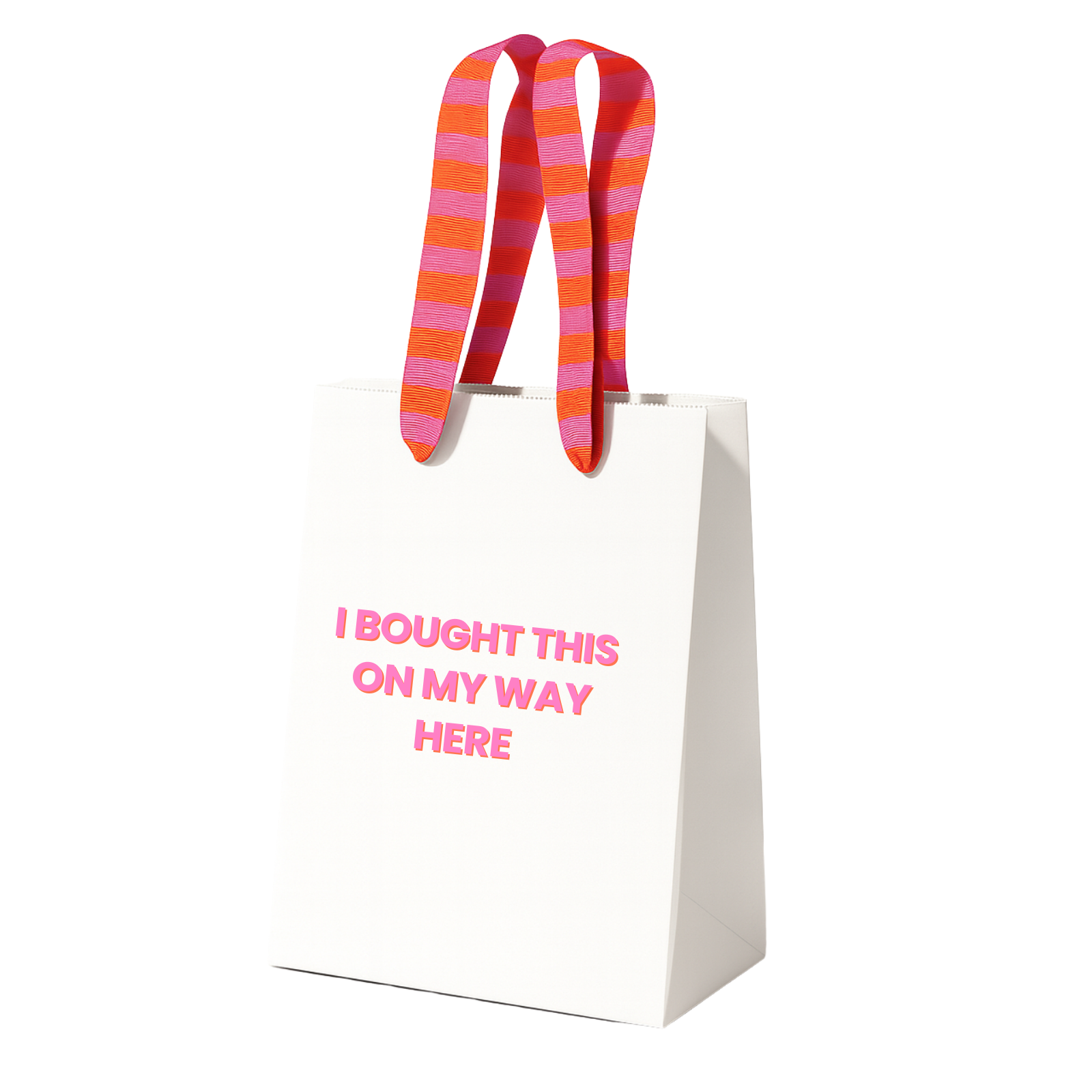 'Bought This On My Way Here' Gift Bag - Medium