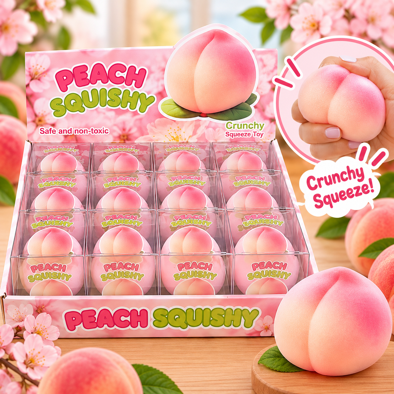 Crunchy Peach Squishy