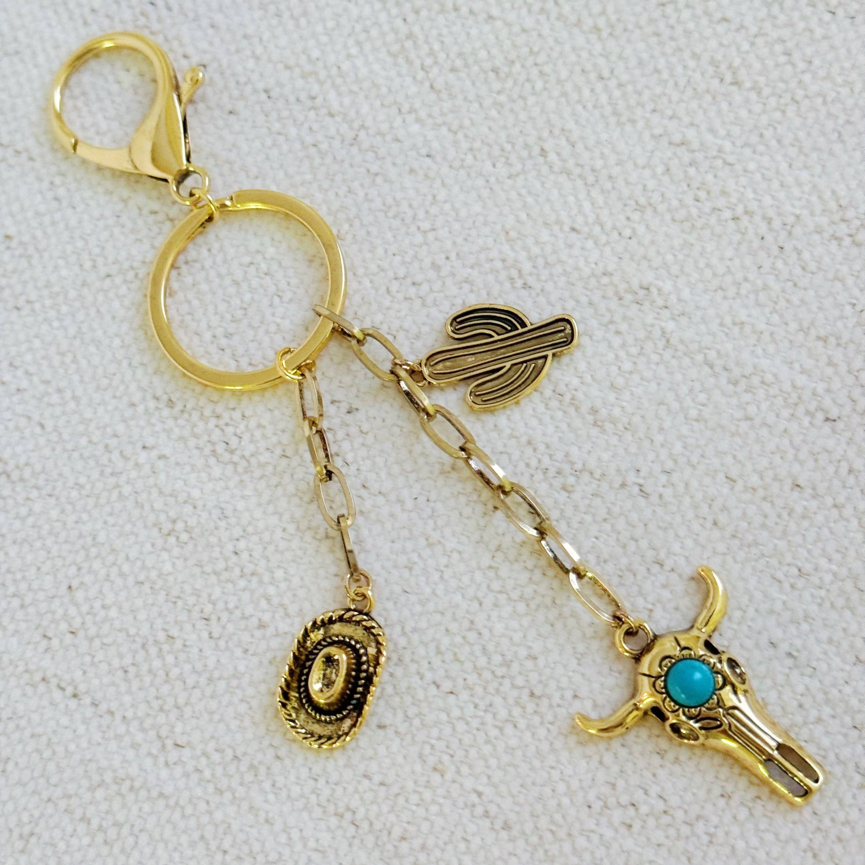 Western Rodeo Bag Charm