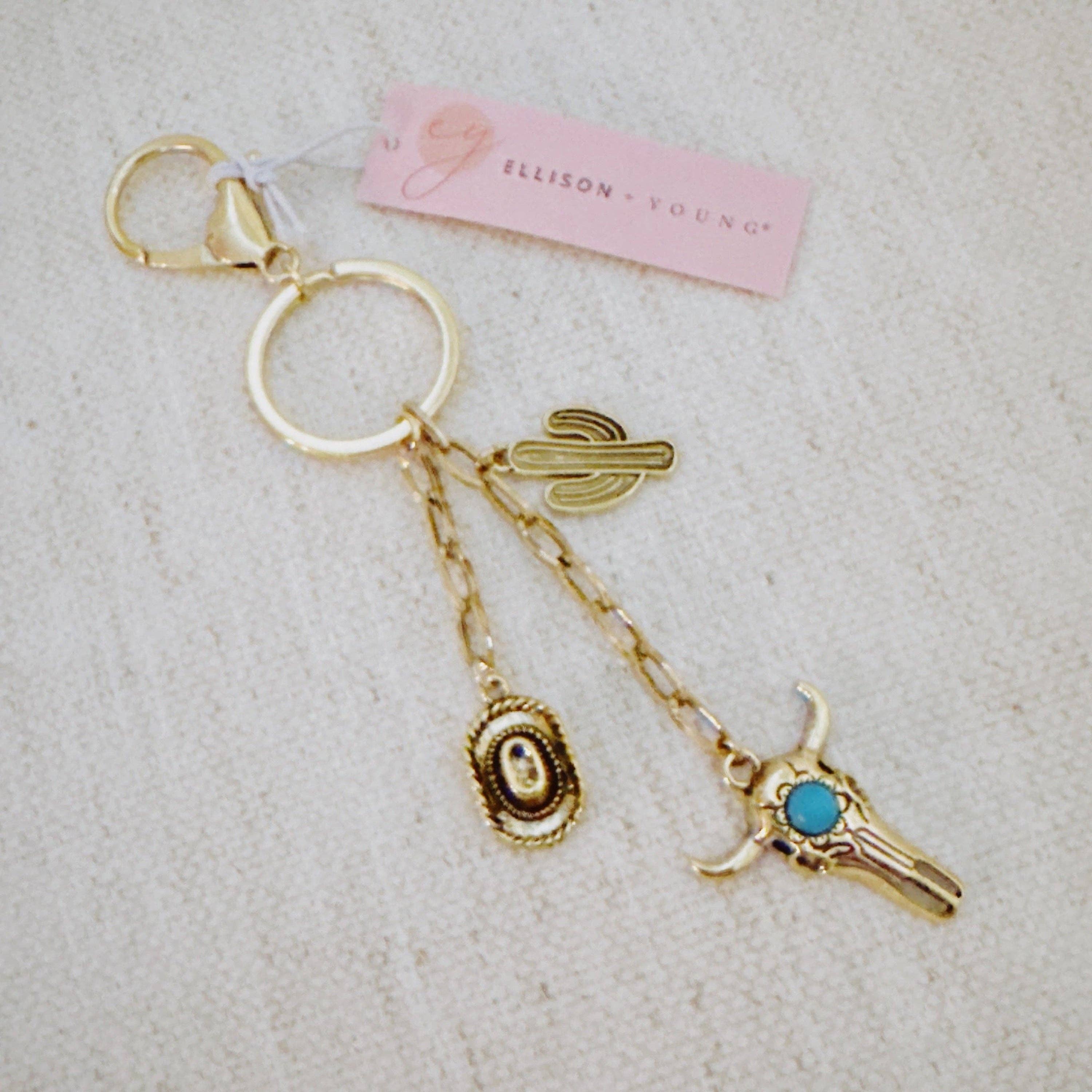 Western Rodeo Bag Charm