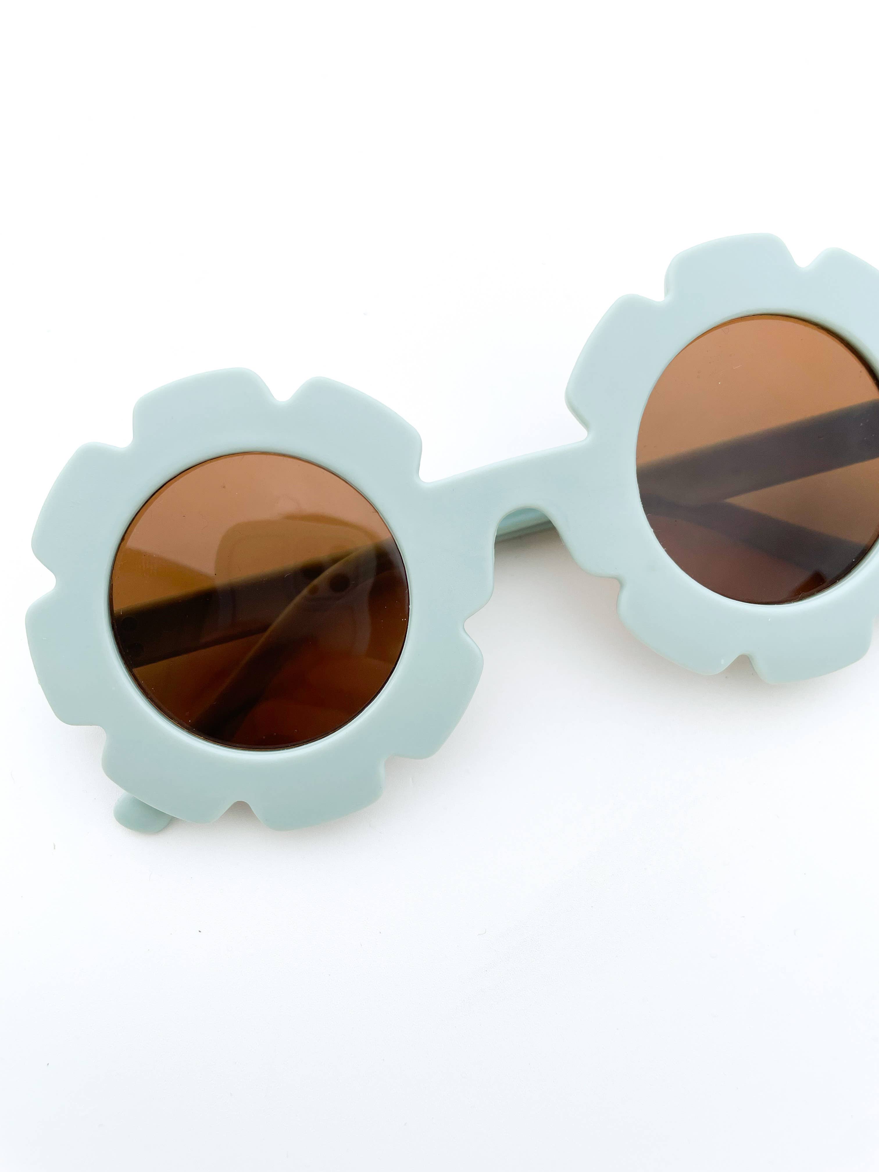 Mint Daisy Sunglasses for Kids/Toddler