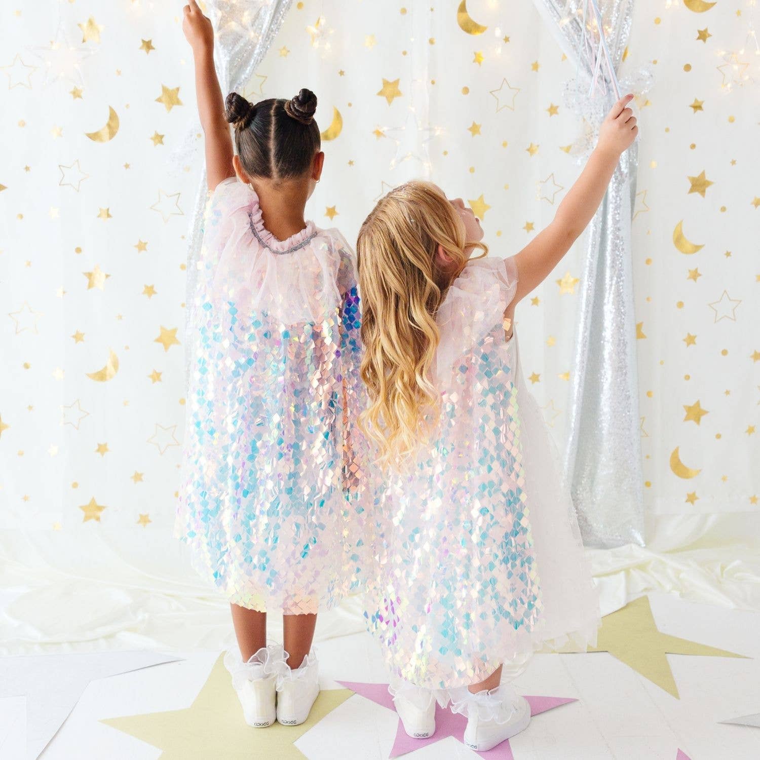 Starlight Sequin Cape