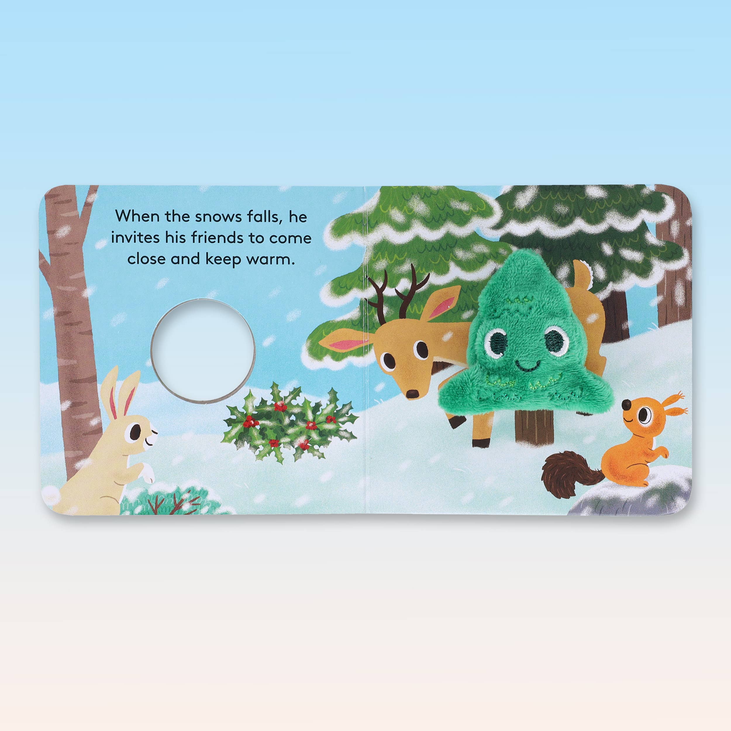 Little Fir Tree Finger Puppet Book