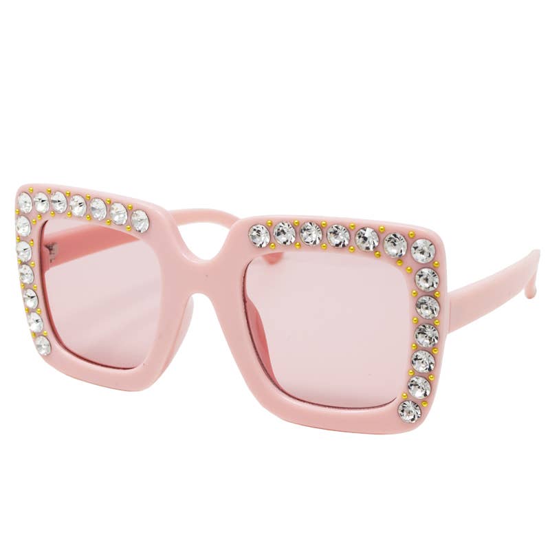 Square Crystals Sunglasses
