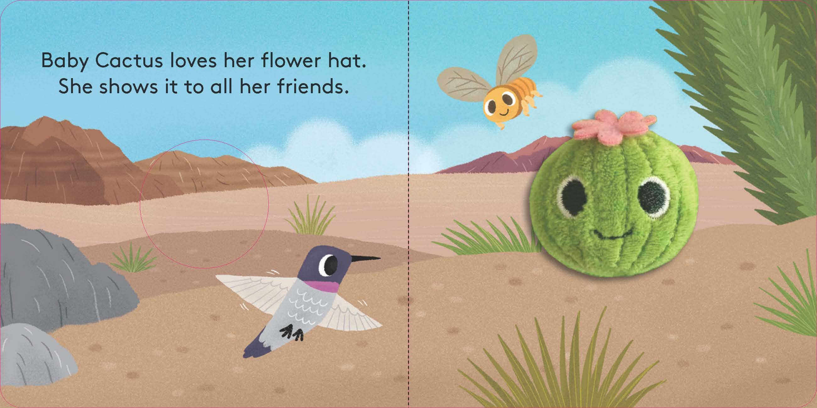 Baby Cactus: Finger Puppet Book