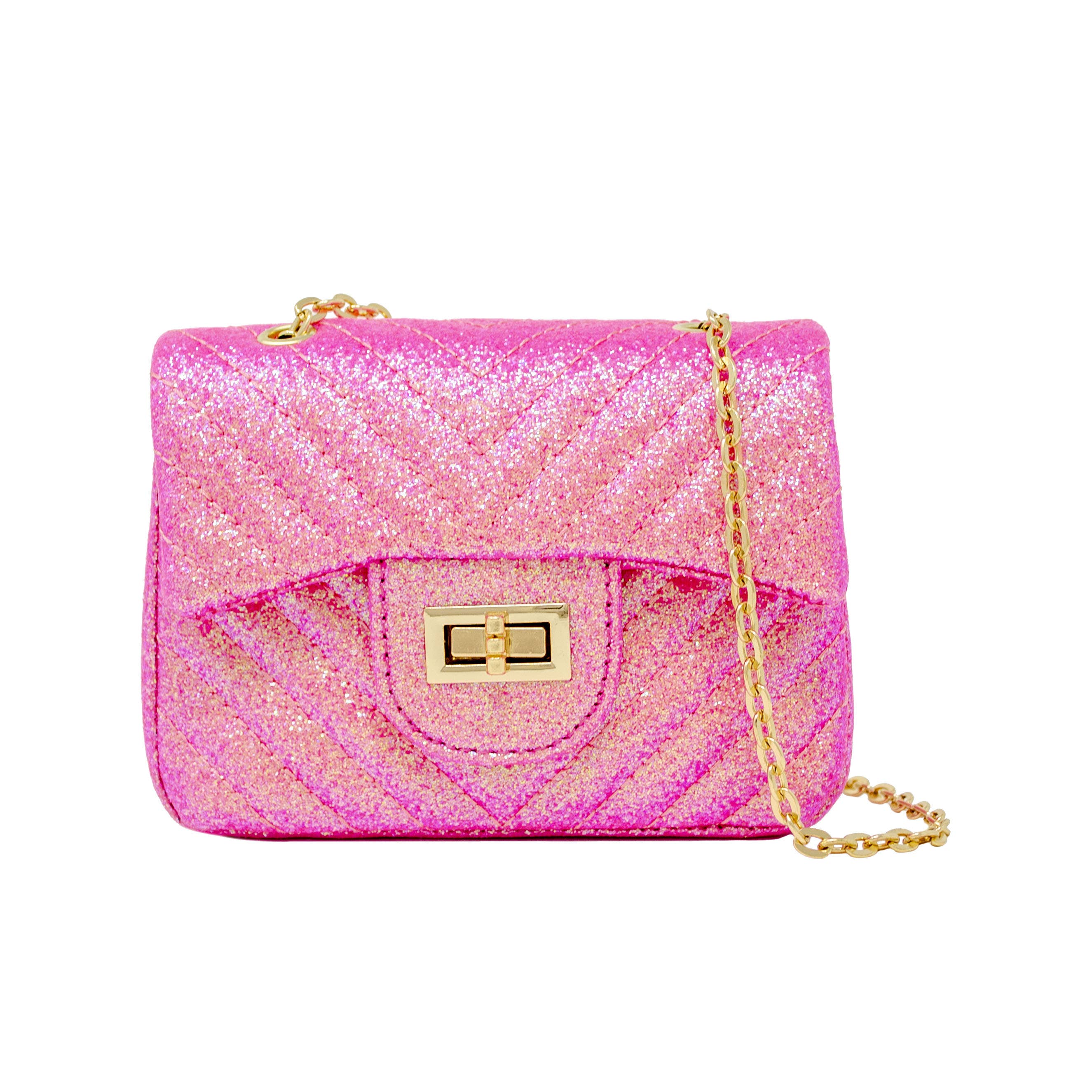 Classic Glitter Wave Handbag