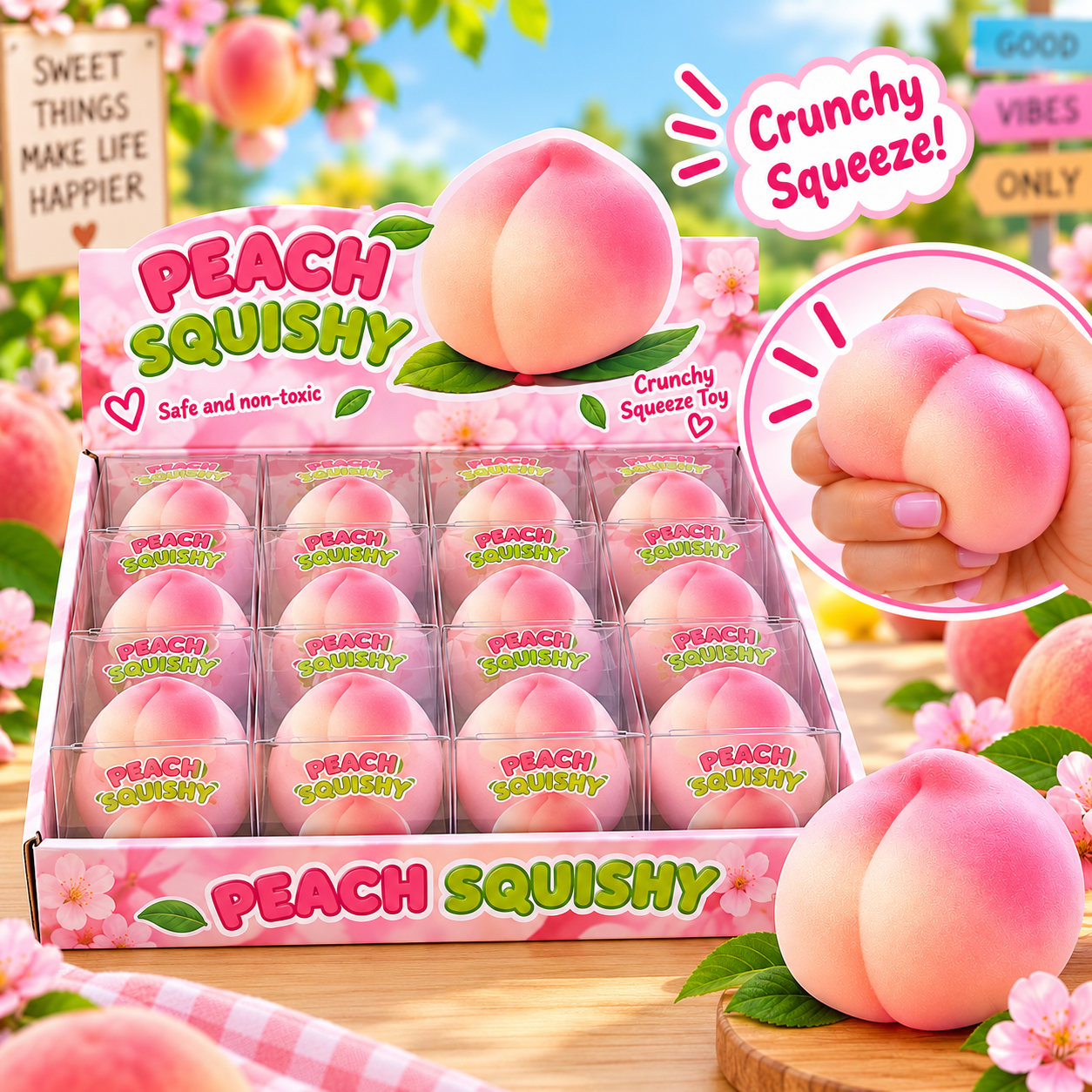 Crunchy Peach Squishy