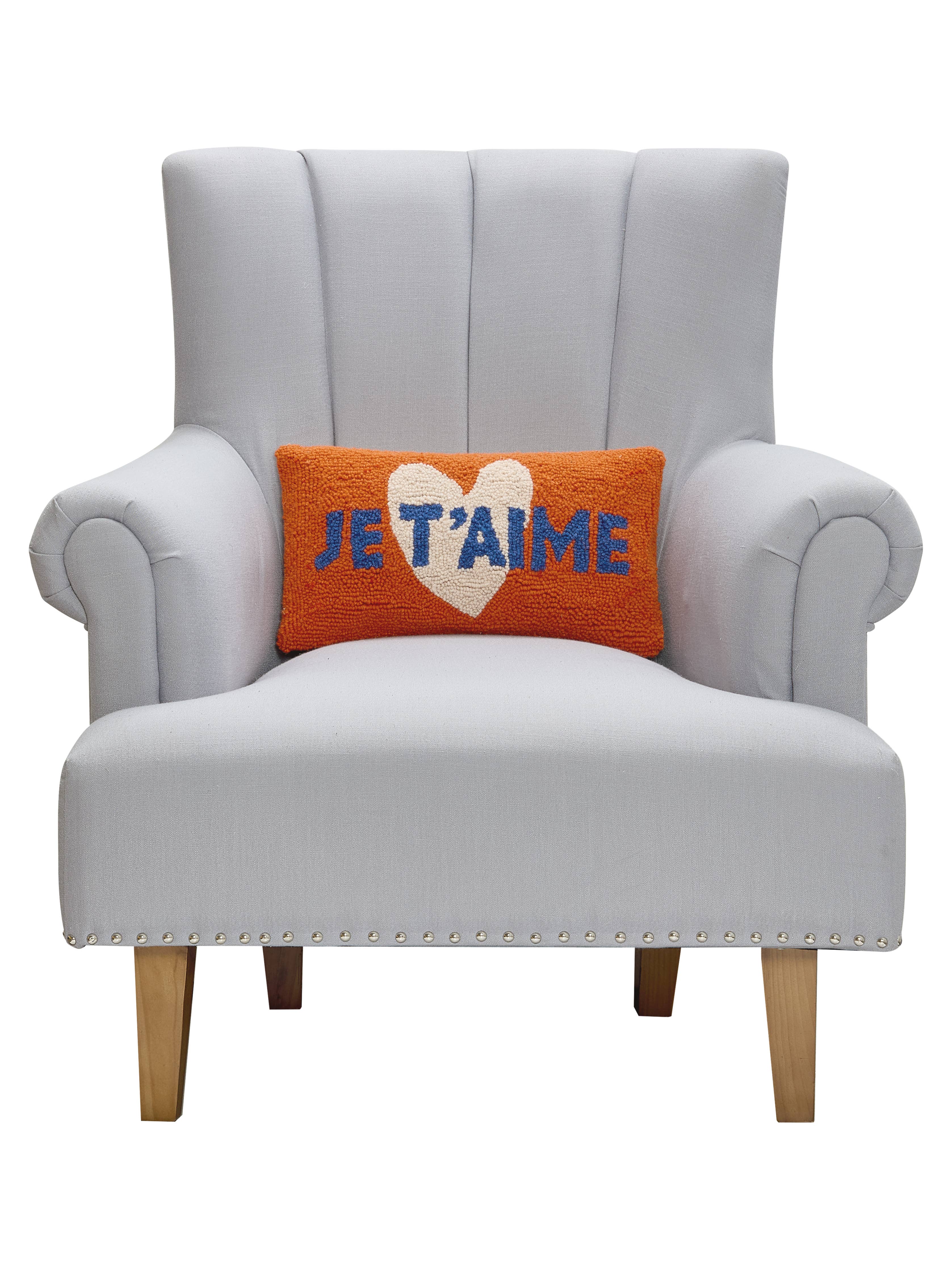 'Je T'Aime' Hook Pillow