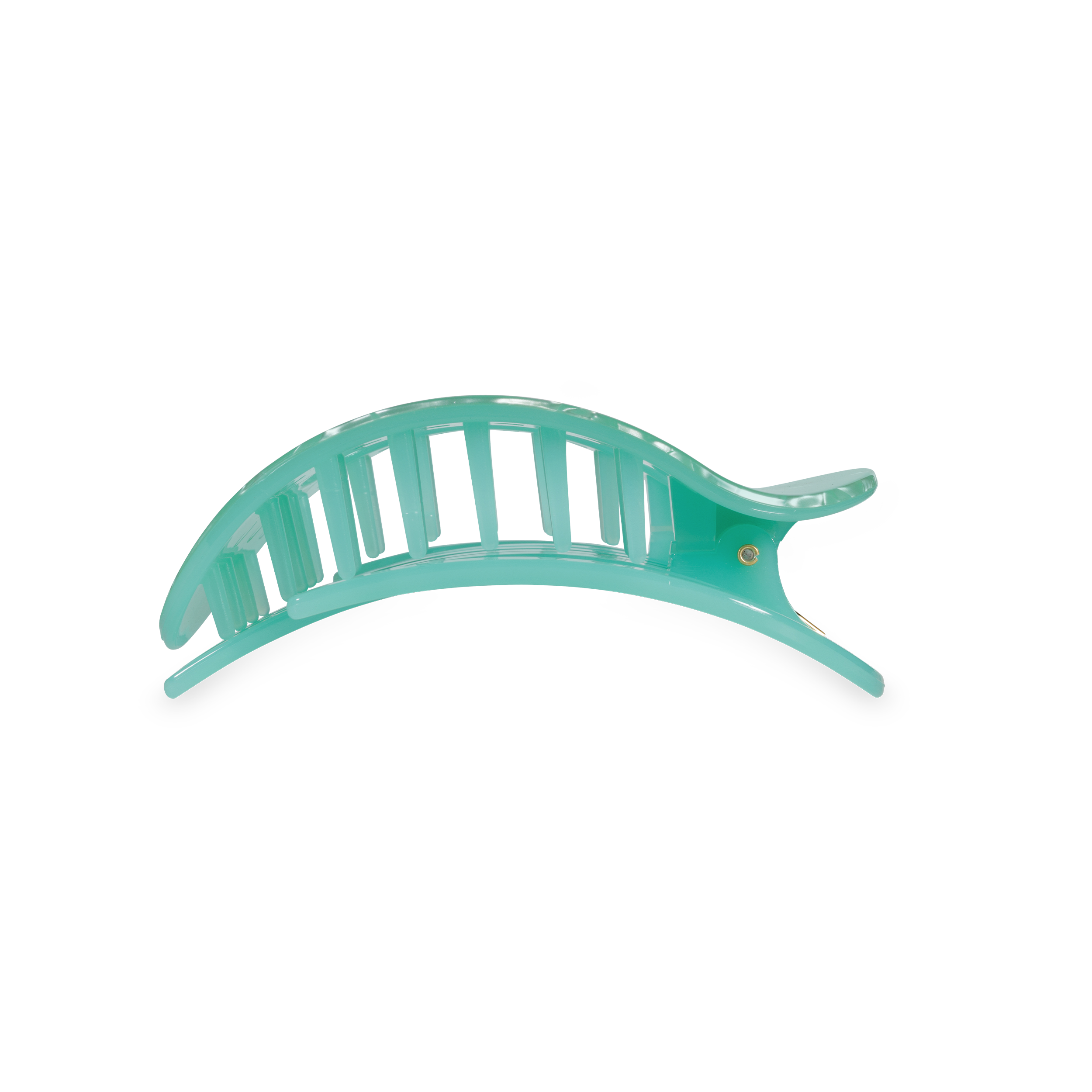 Flat Round Hair Clip | Medium | Spring Splash