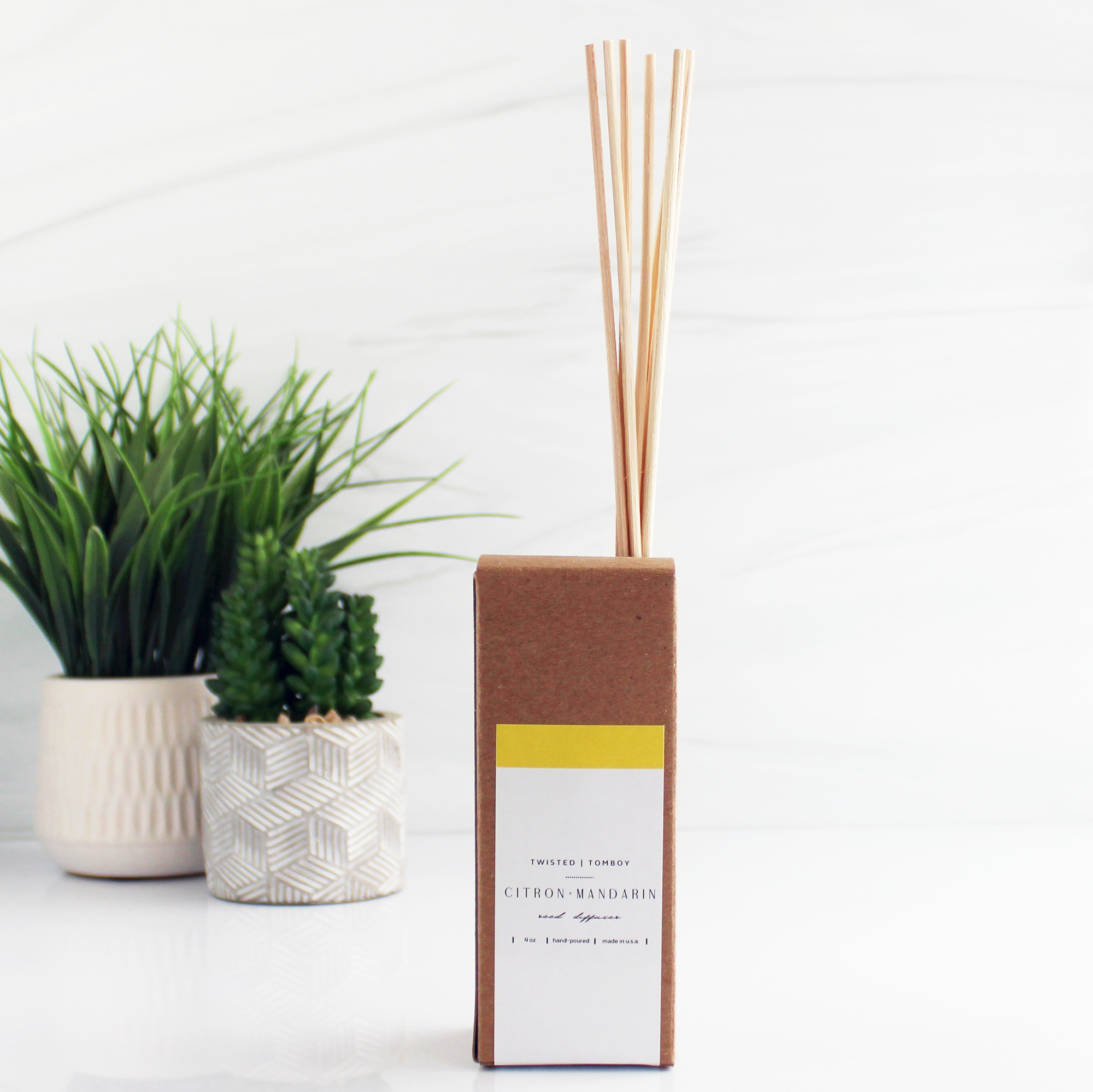Citron + Mandarin Reed Diffusers