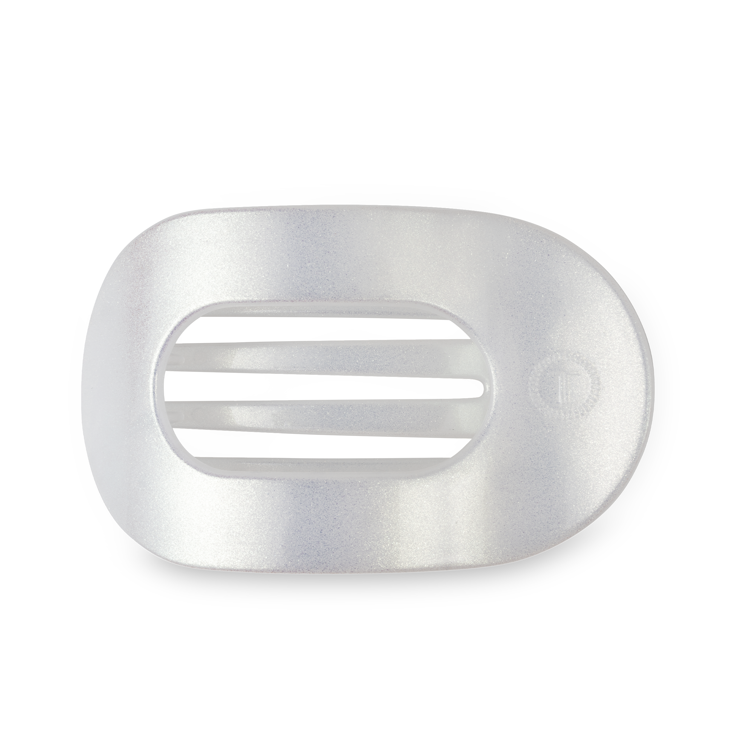 Mother of Pearl Large Flat Round Clip