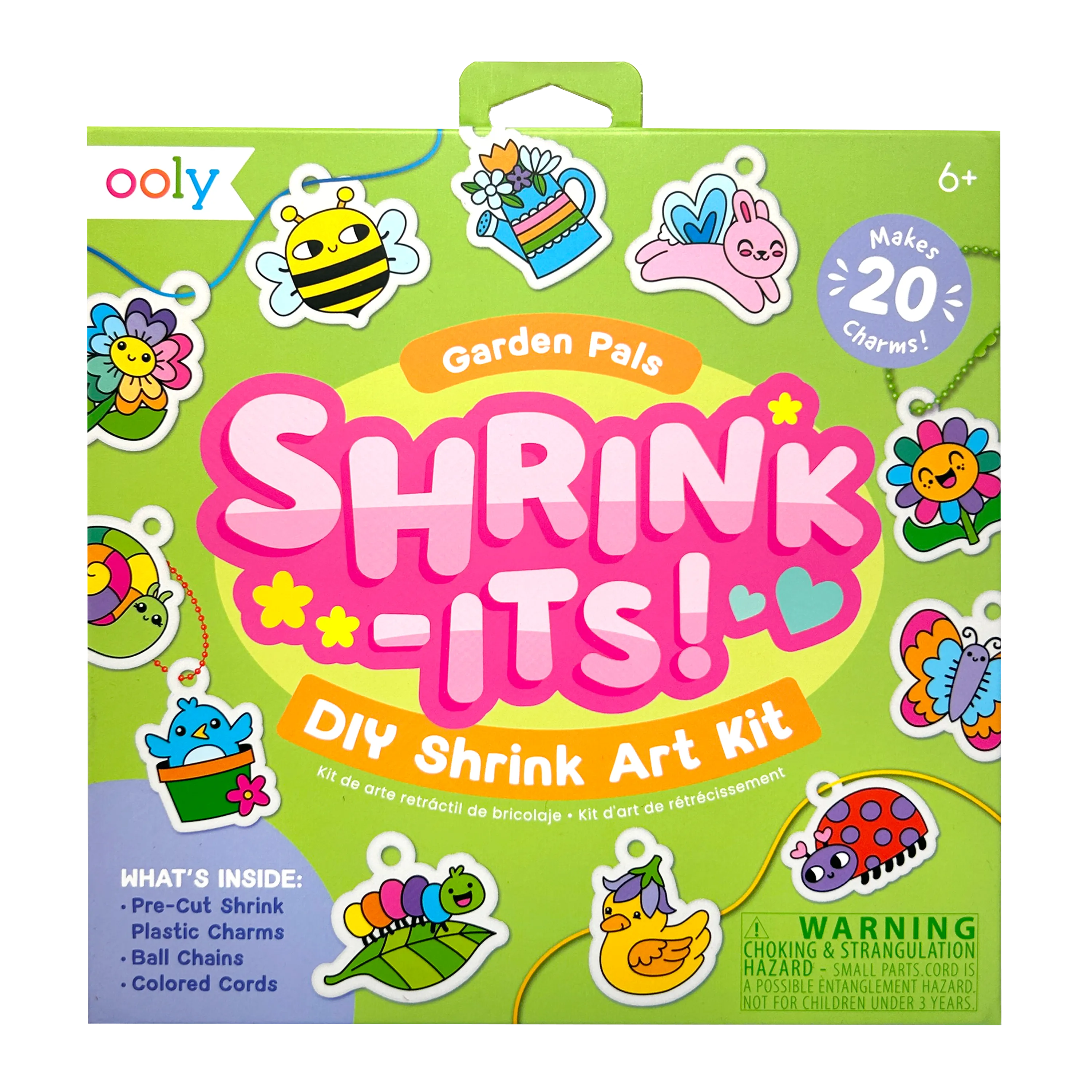 Garden Pals DIY Shrink Art Kit