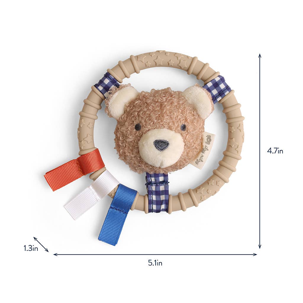 Taupe Bear Itzy Ring Pal™