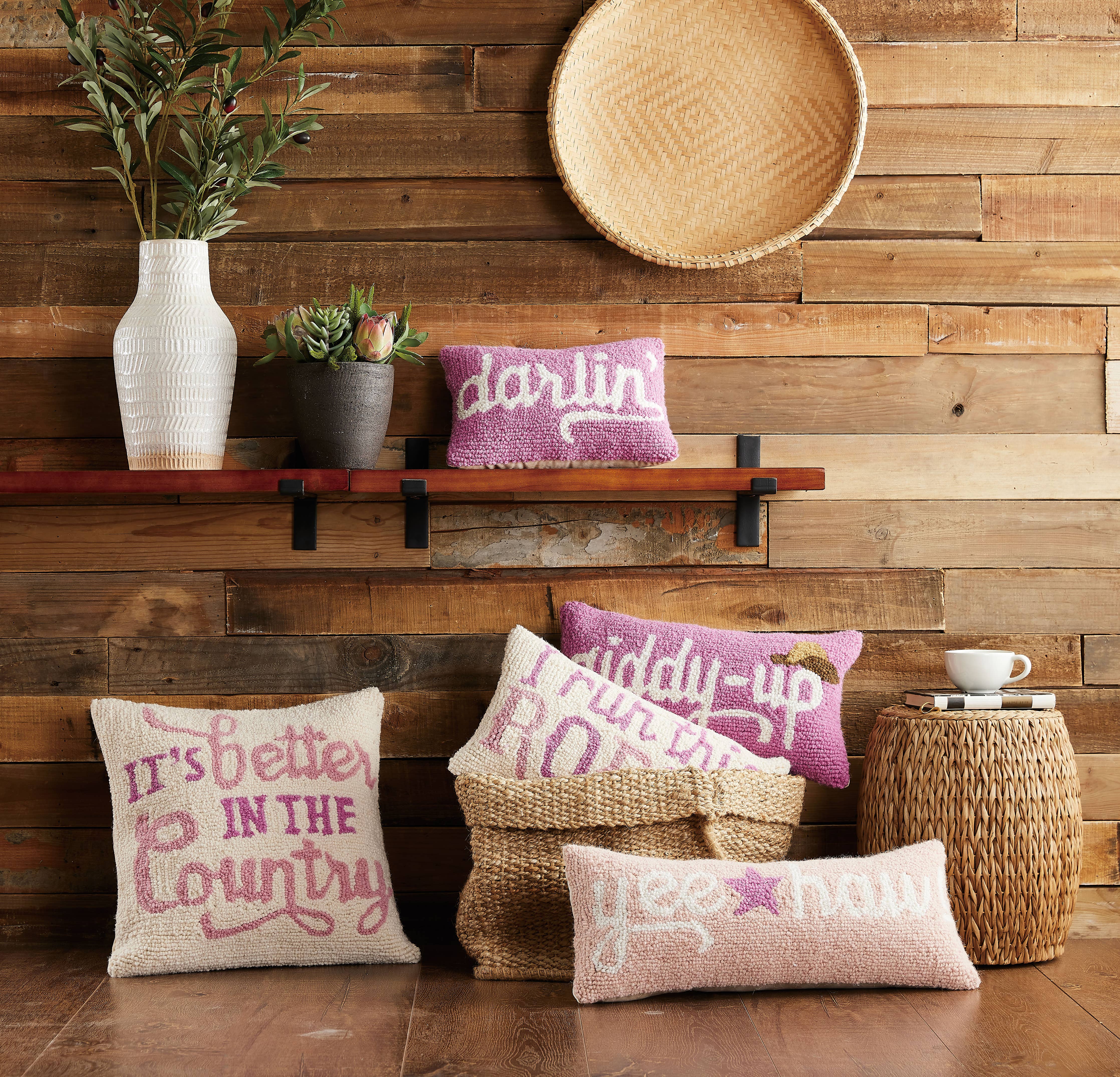Life Is Better In The Country Pillow