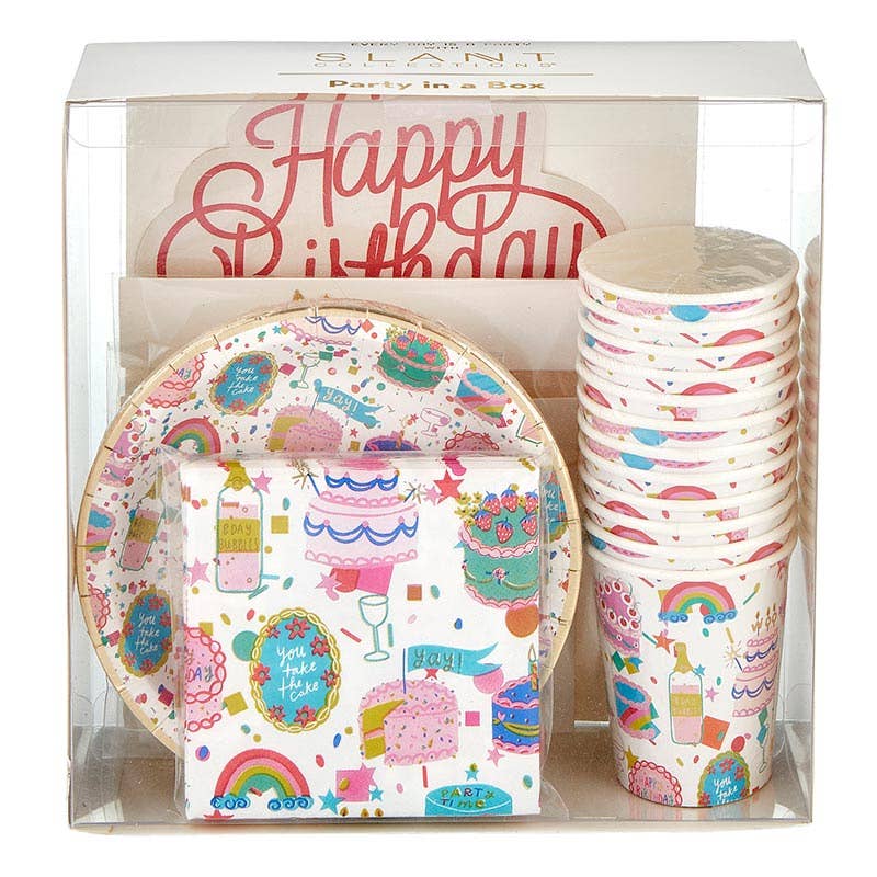 Birthday Cake "Party in a Box"