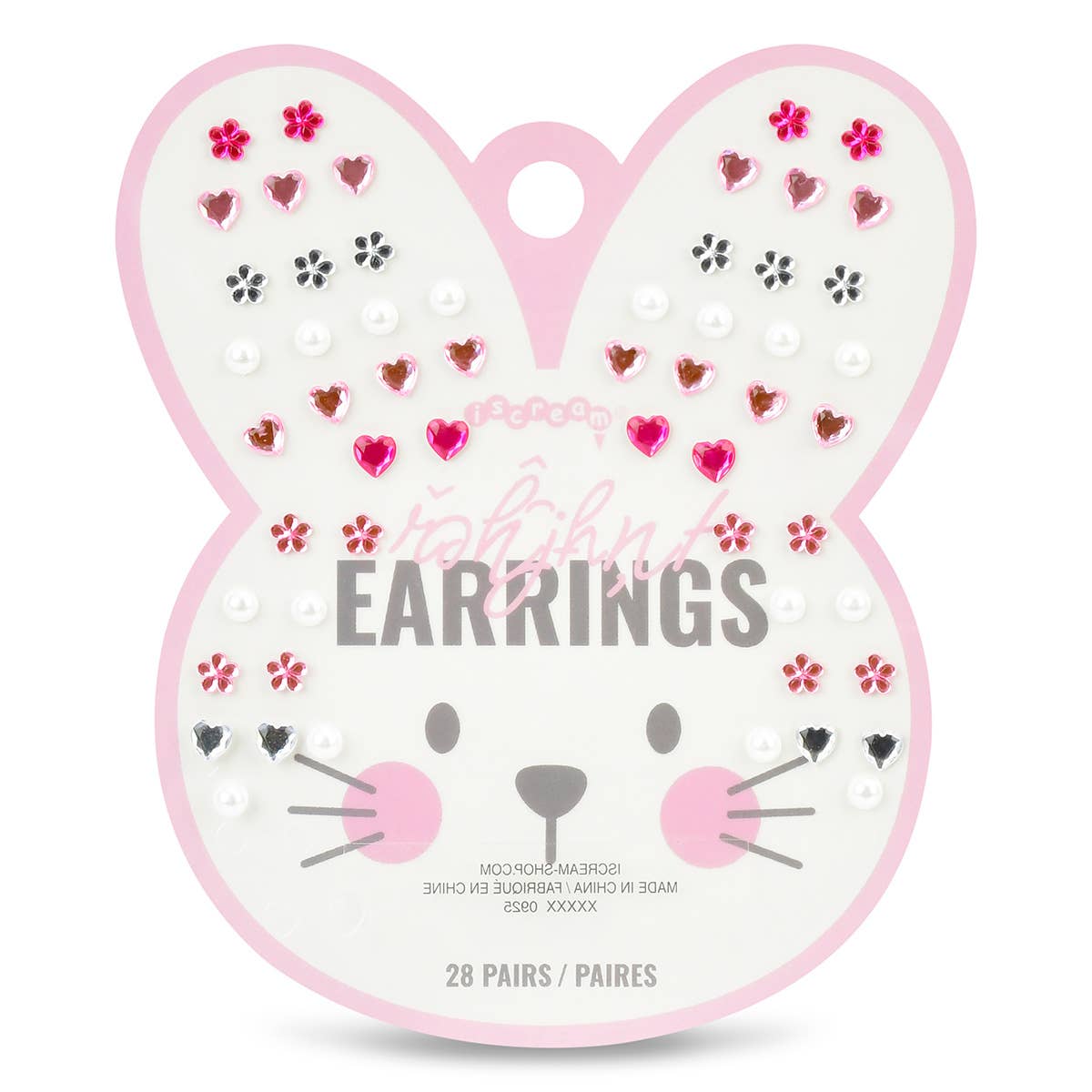 Bunny Stick-On Earrings