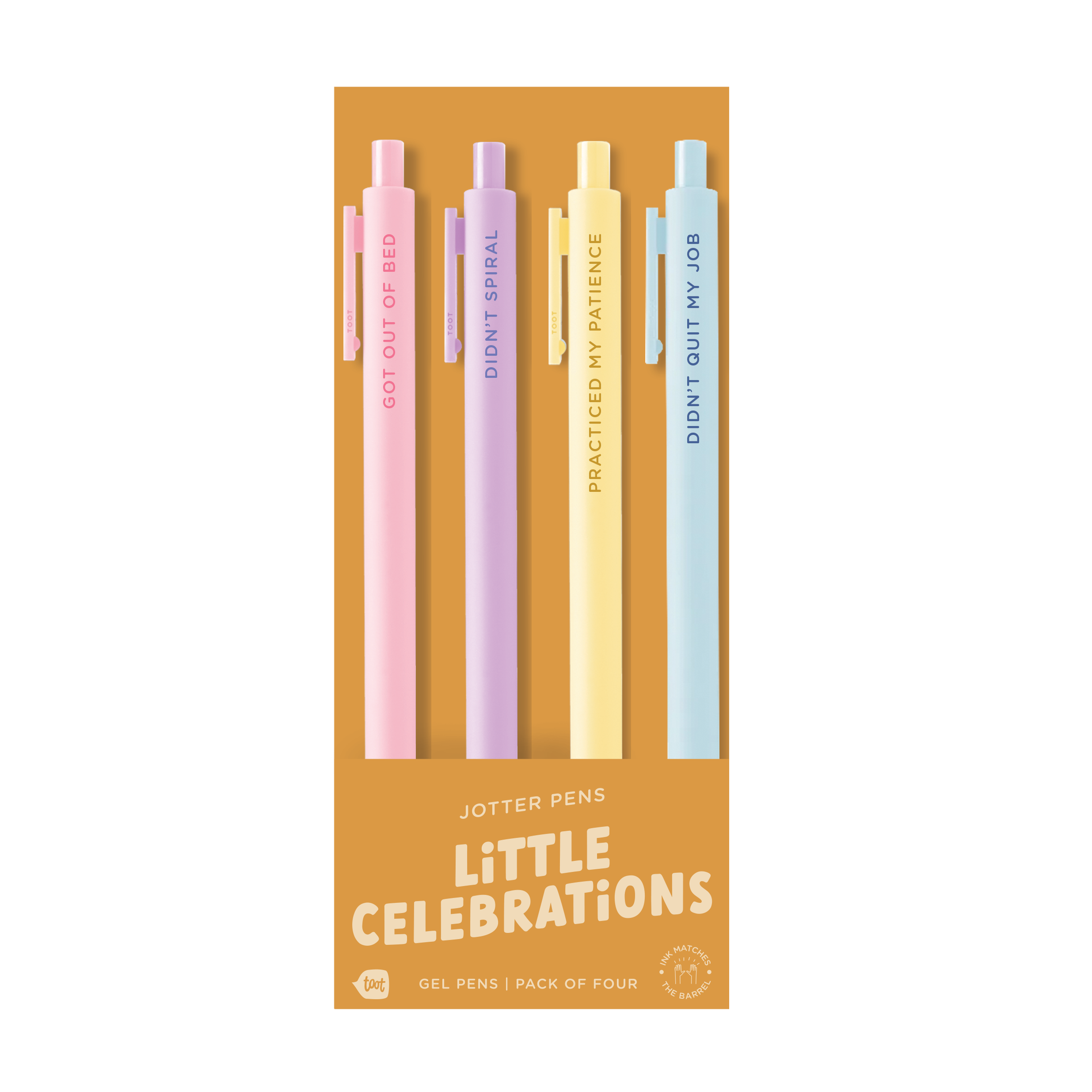 Jotter Pen Set 4 Pack: Dumpster Fire