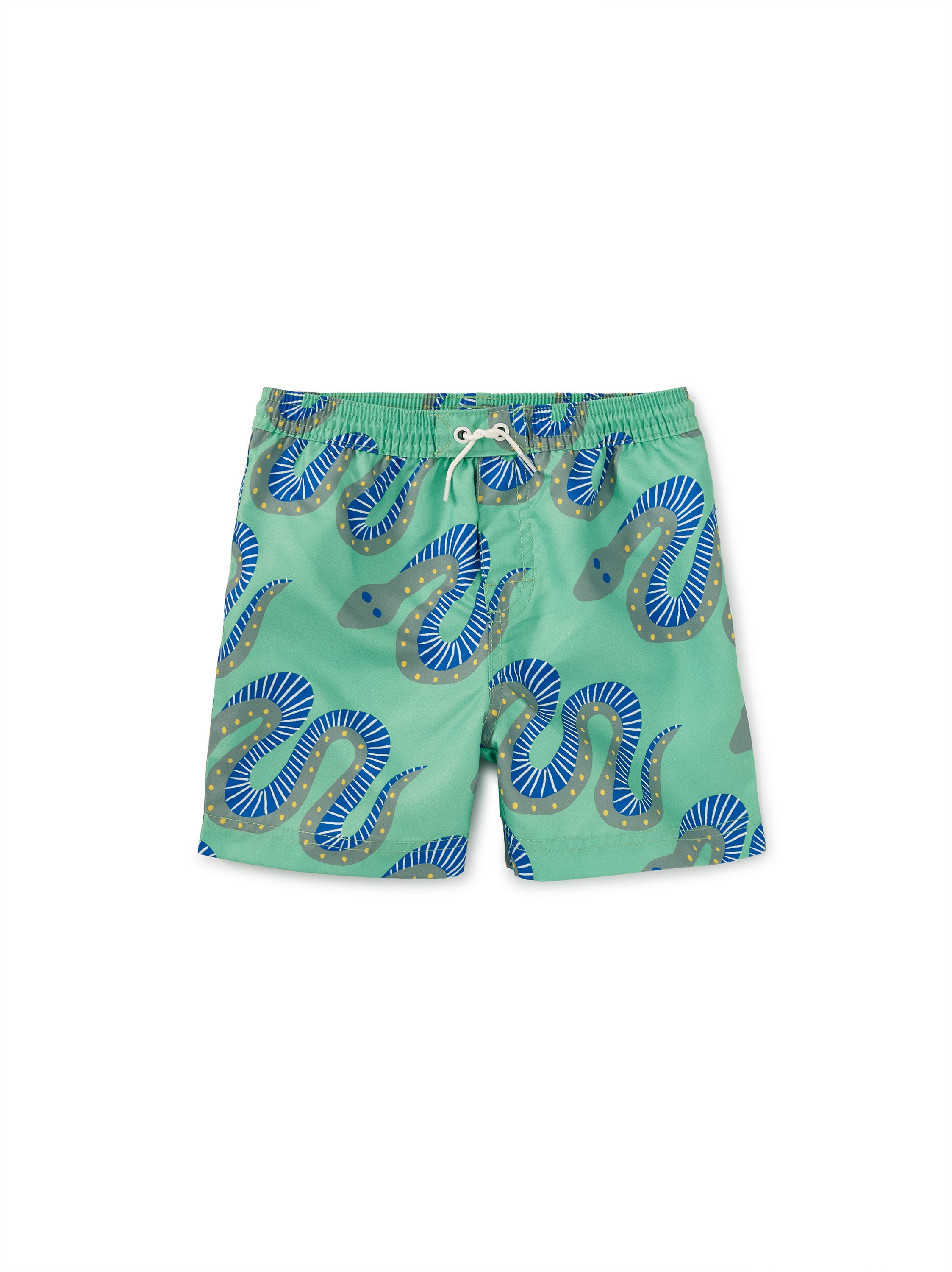 Mid-Length Swim Trunks - Squiggle Snakes