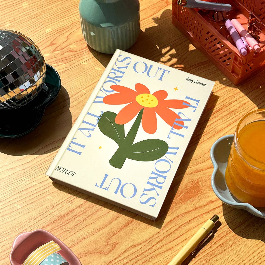 'It All Works Out' Daily Planner