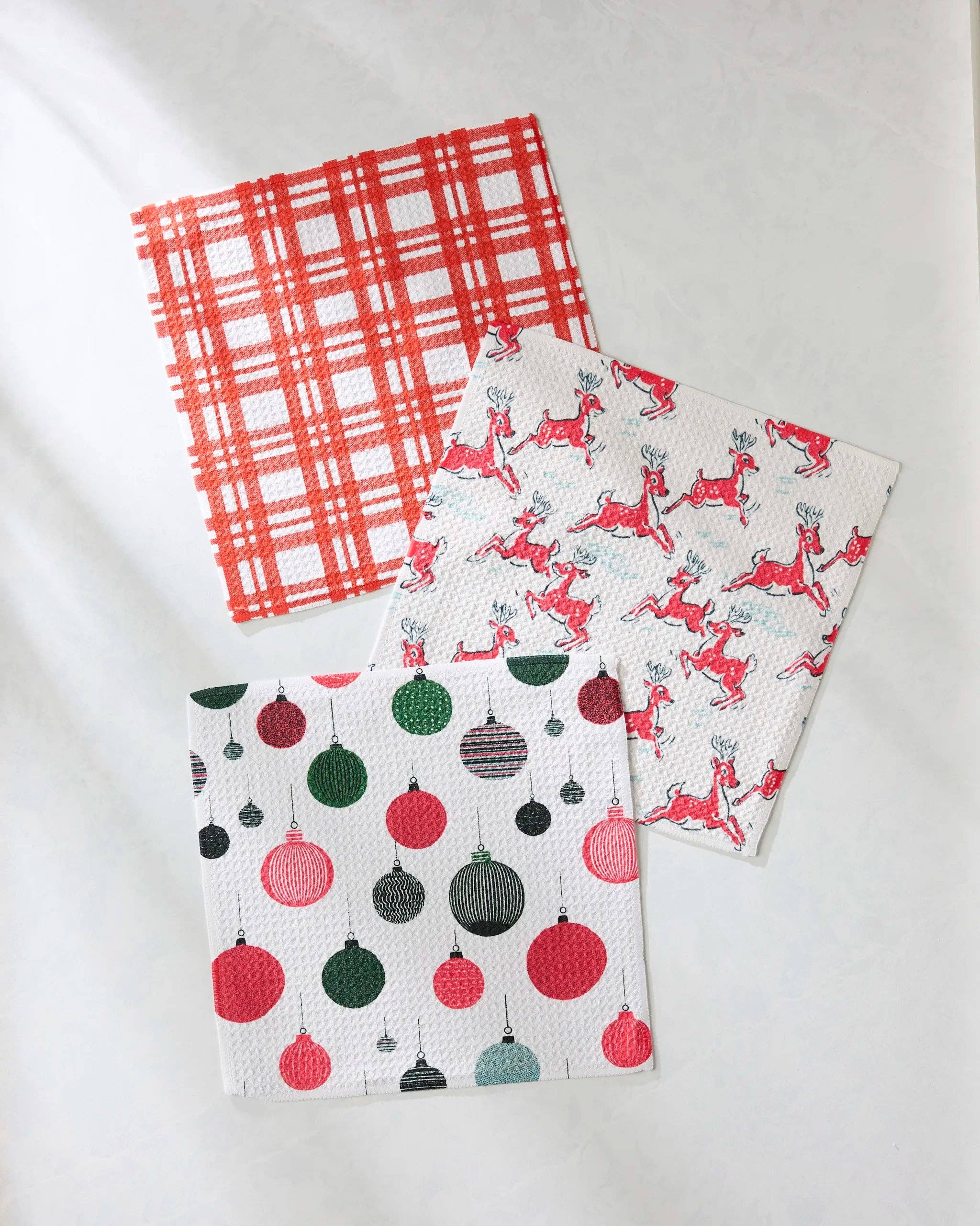 Xmas Day Dishcloth Set
