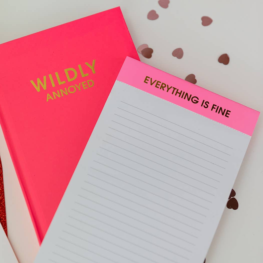 'Everything is Fine' Notepad