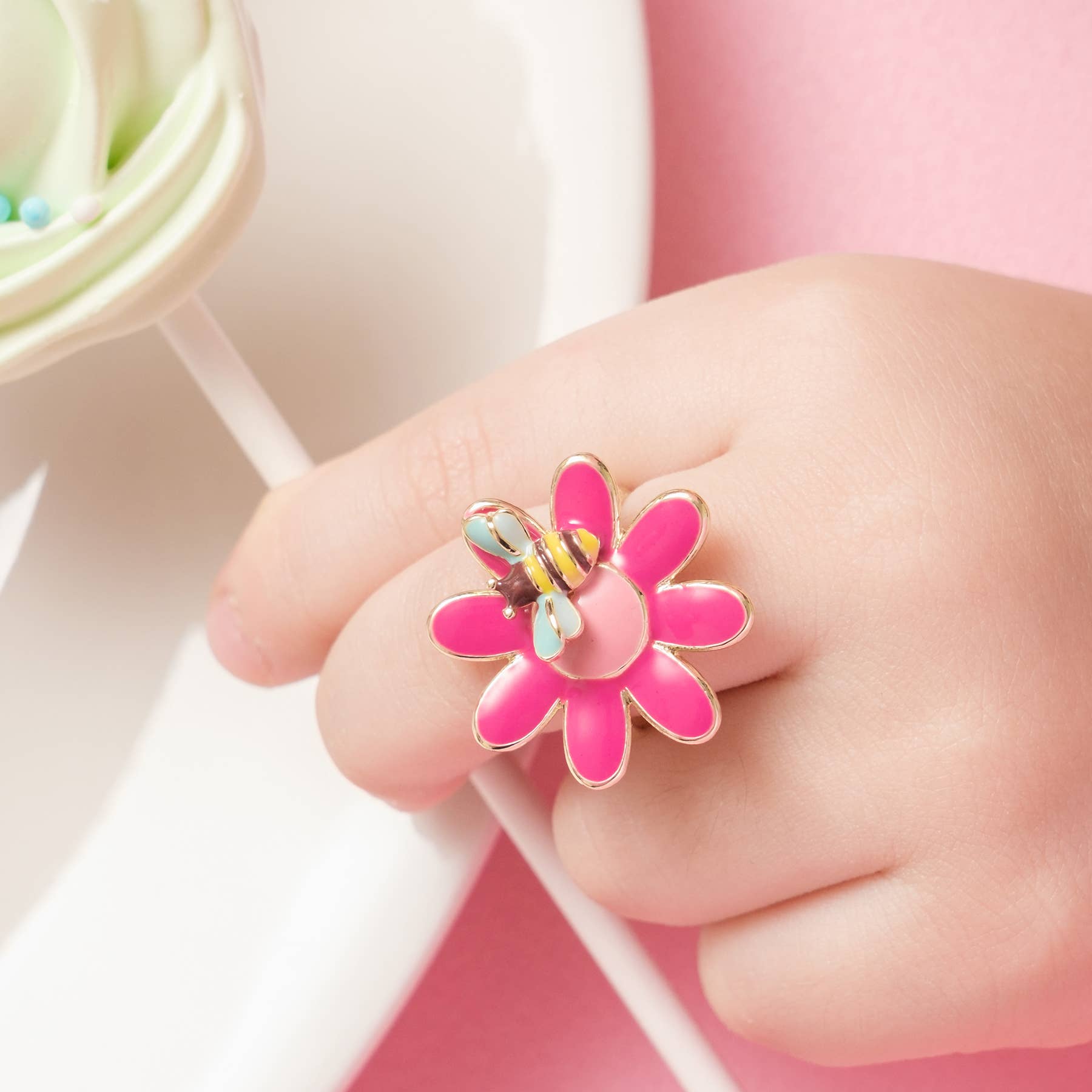 Petal Party Adjustable Ring