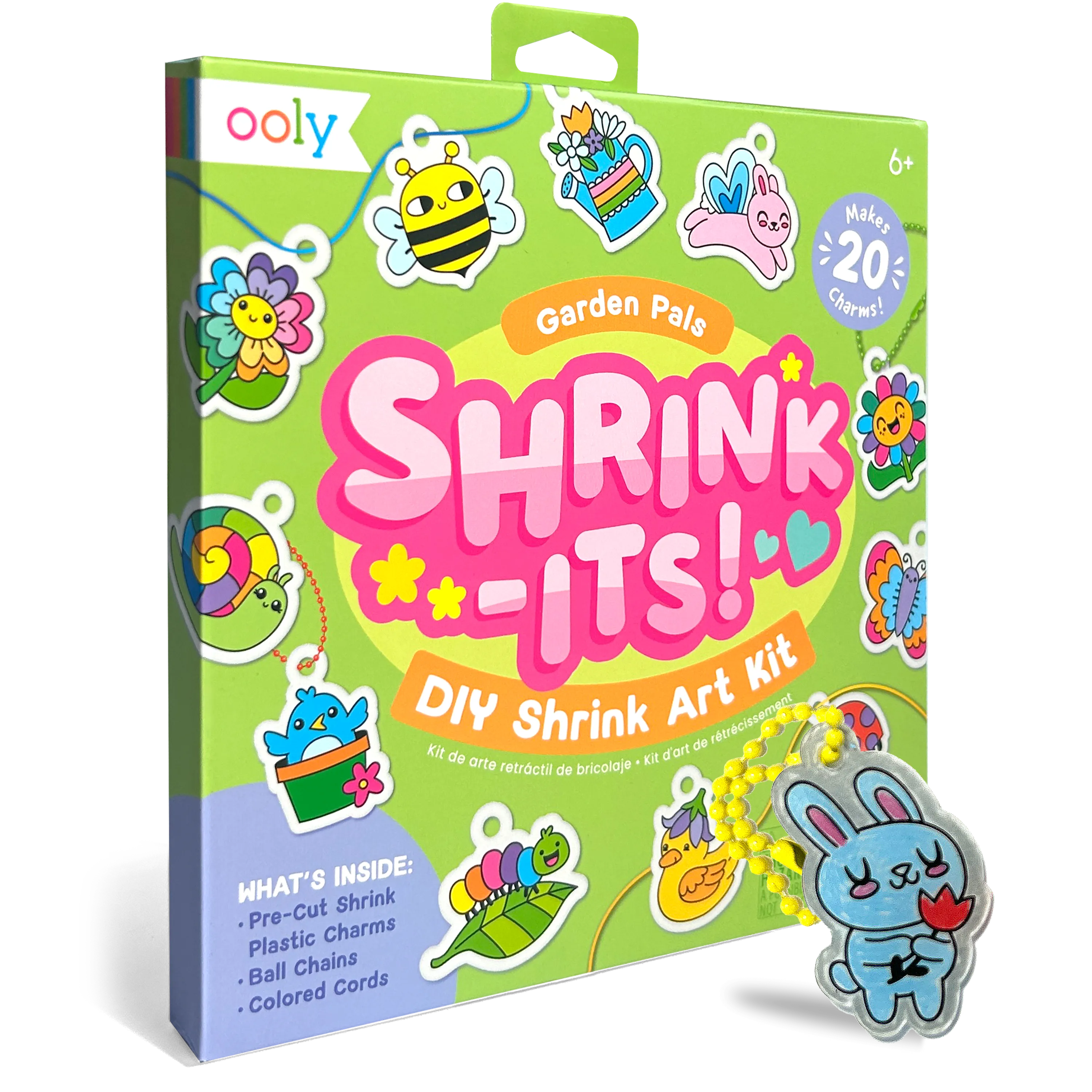 Garden Pals DIY Shrink Art Kit