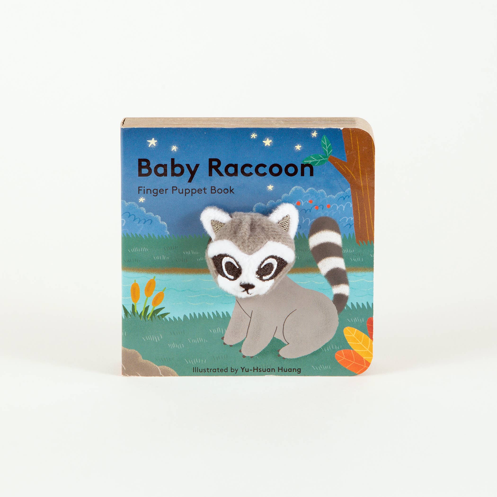 Baby Raccoon Finger Puppet Book