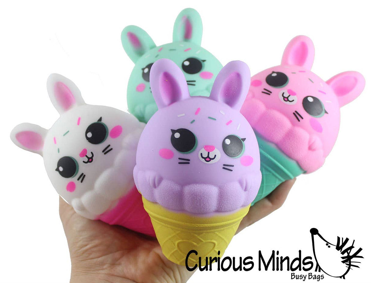Bunny Squeezey Ice Cream Cone