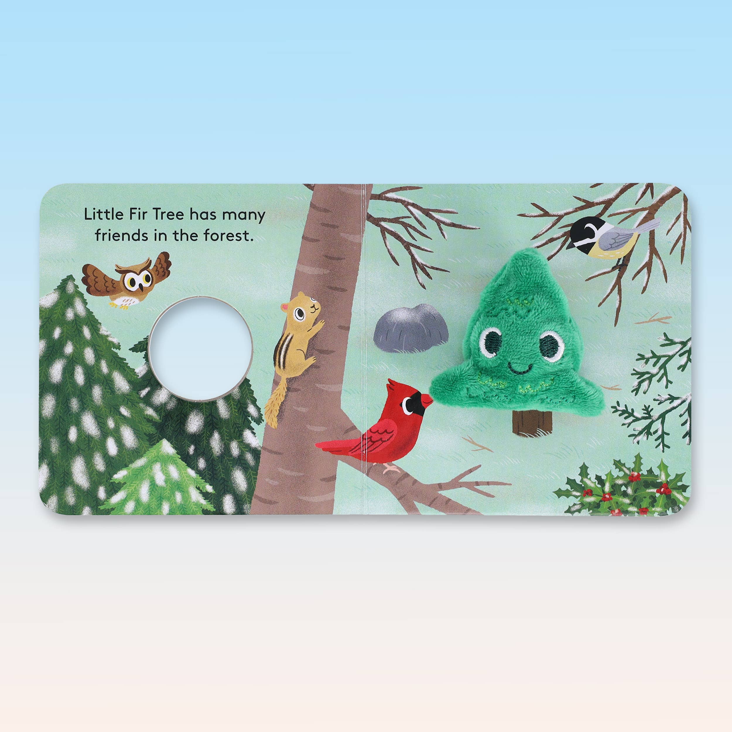 Little Fir Tree Finger Puppet Book