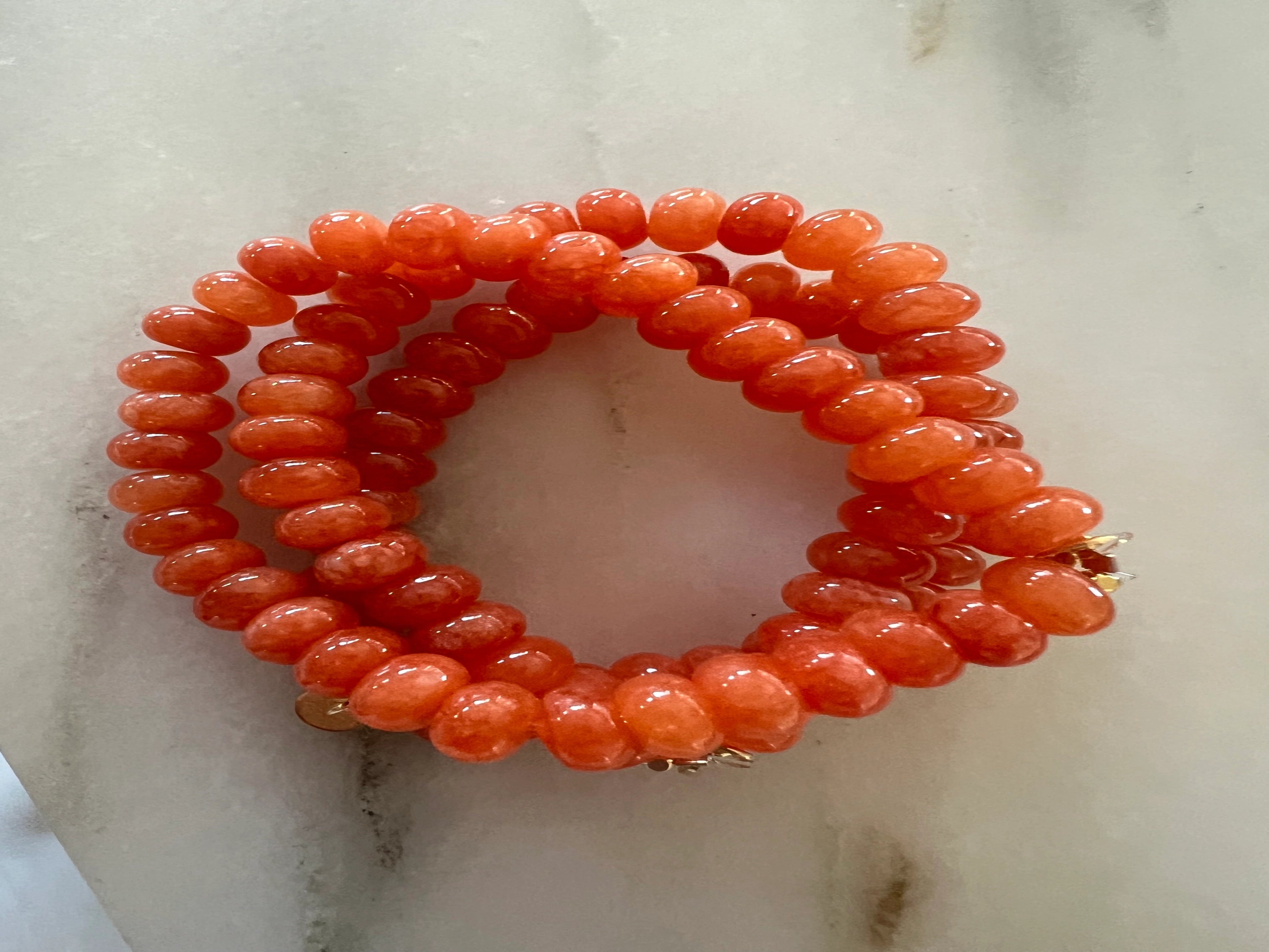Orange Happiness Bracelet