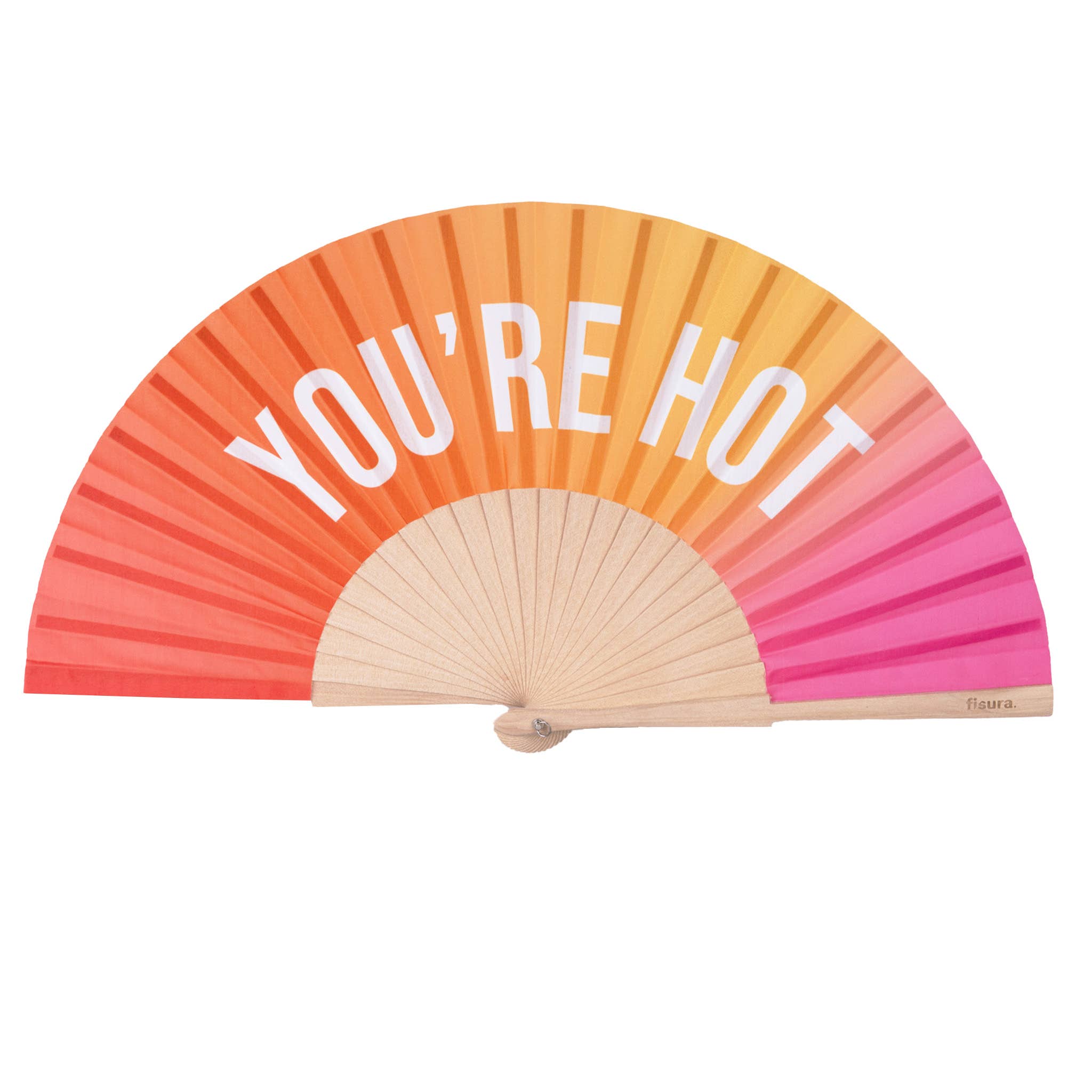 "You're Hot" Hand Fan