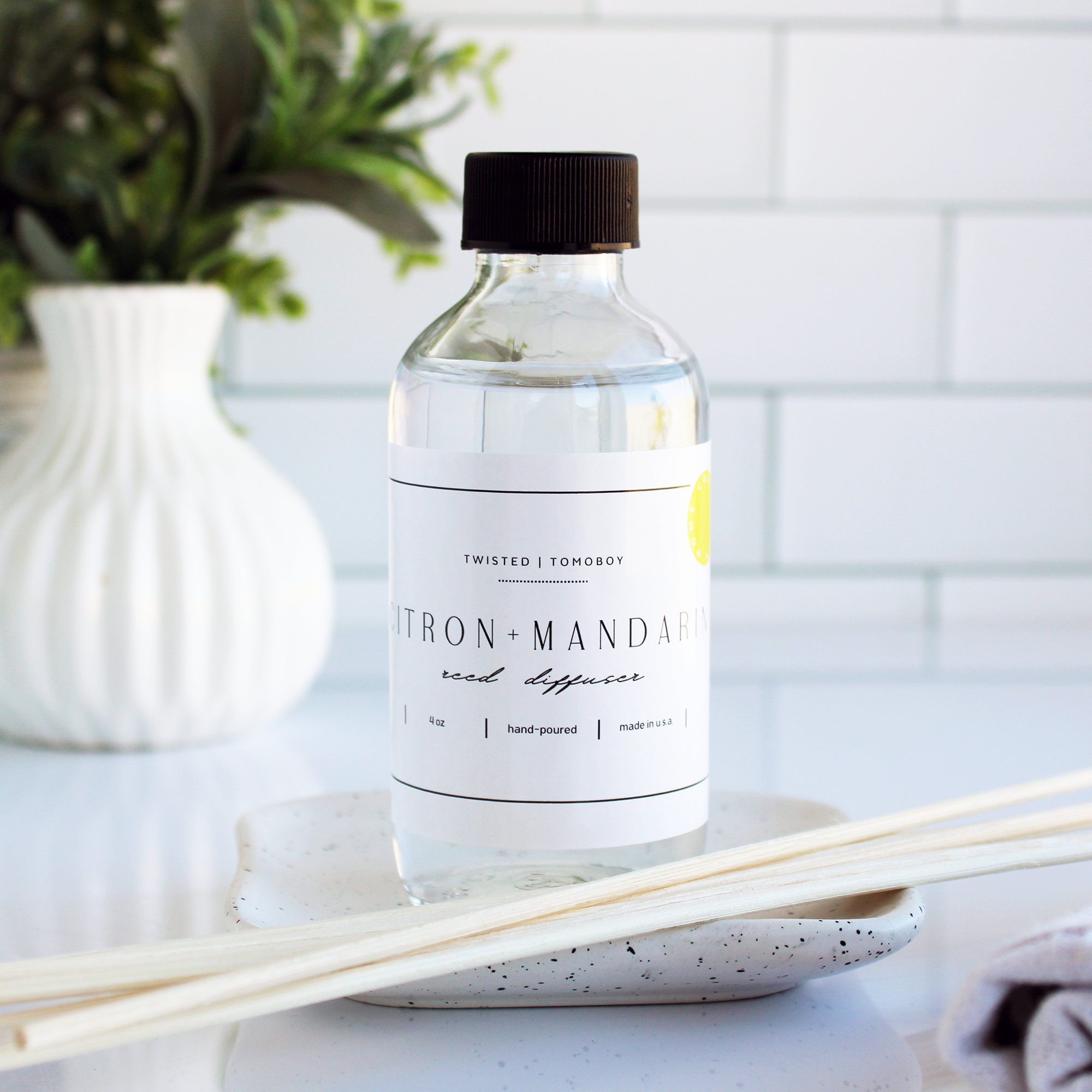 Citron + Mandarin Reed Diffusers