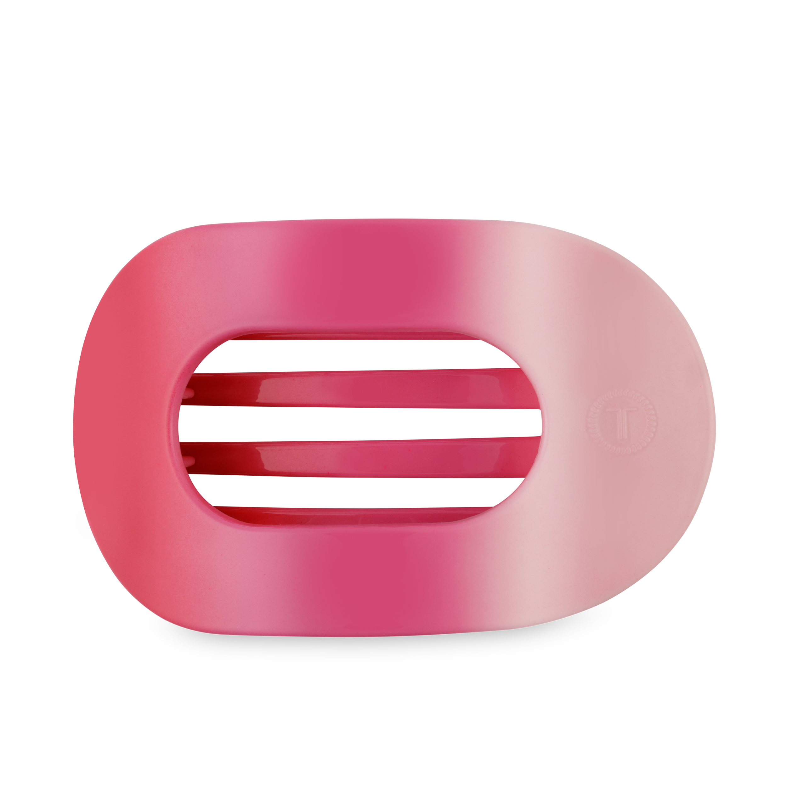 Flat Round Hair Clip | Large | Kiss & Tell