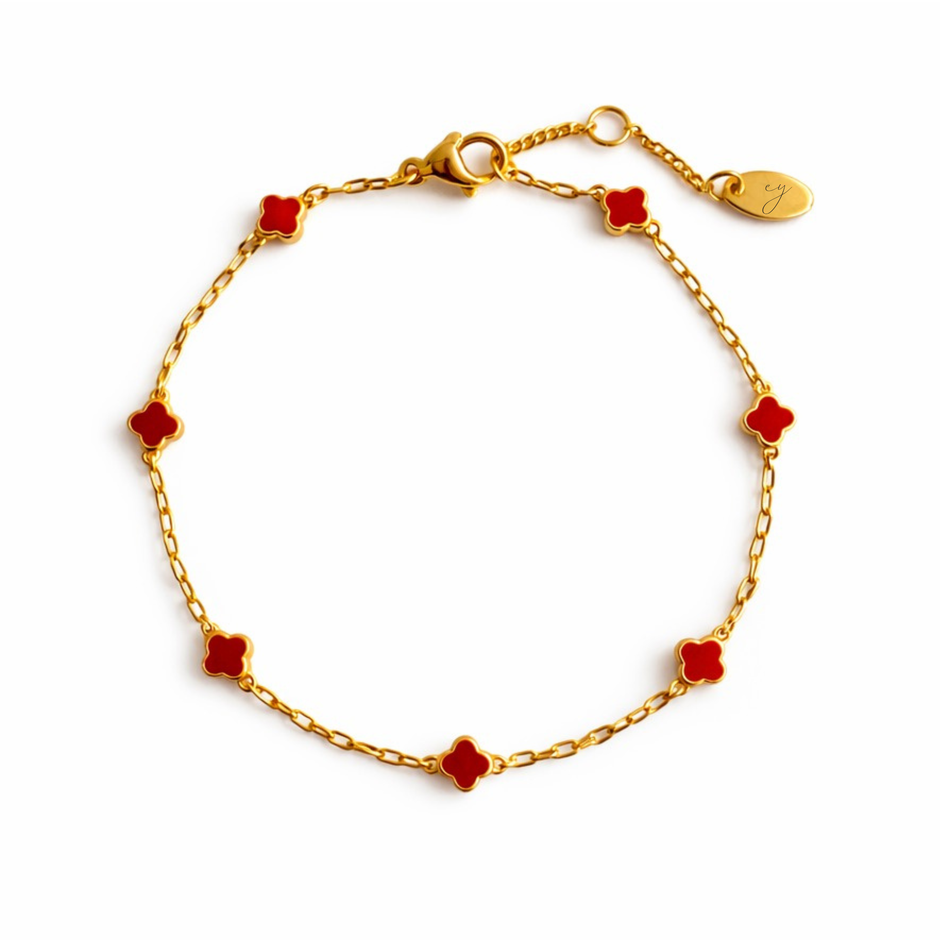 Petite Clover Layer Bracelet
