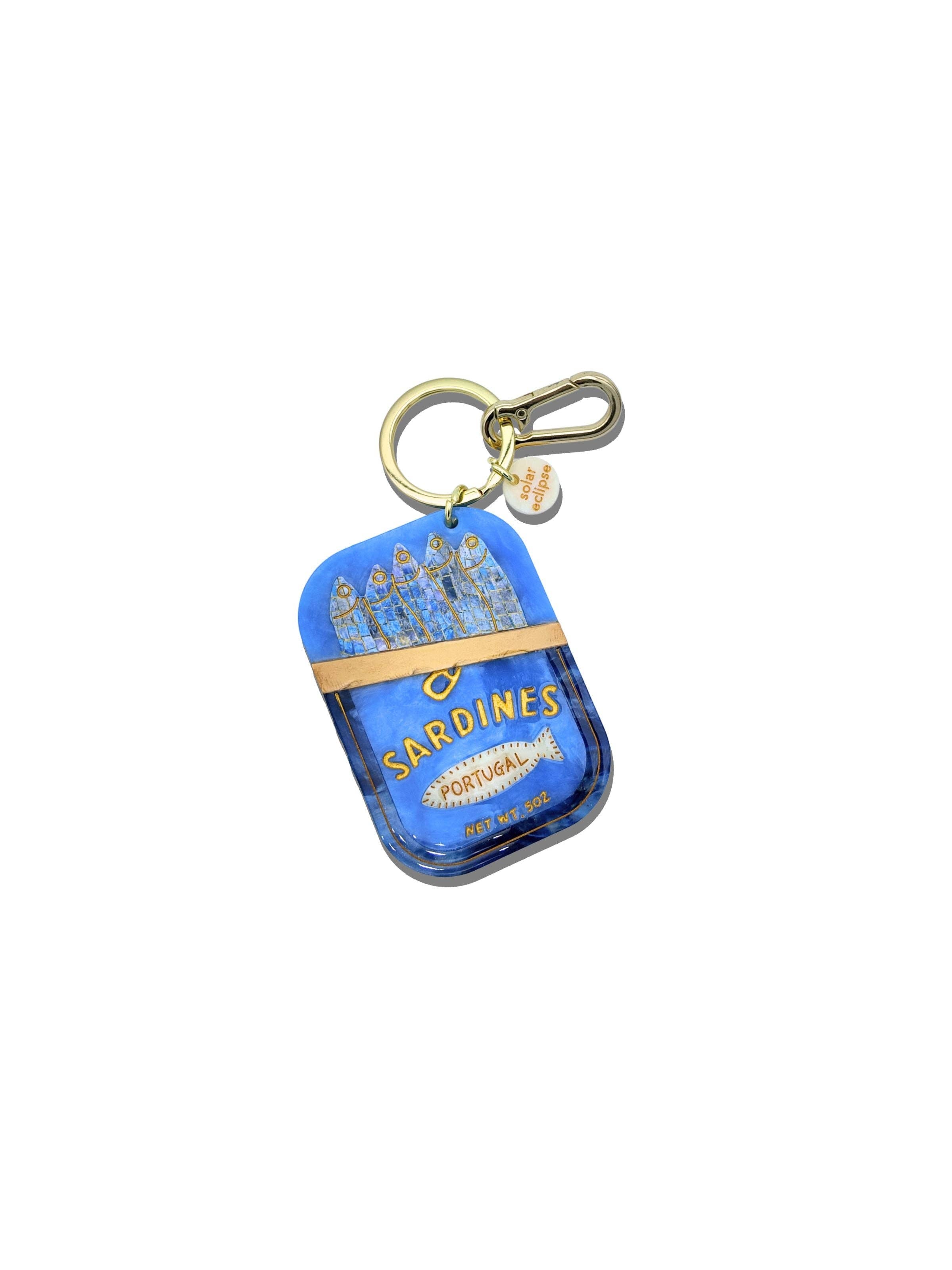 Sardines Bag Charm & Keychain