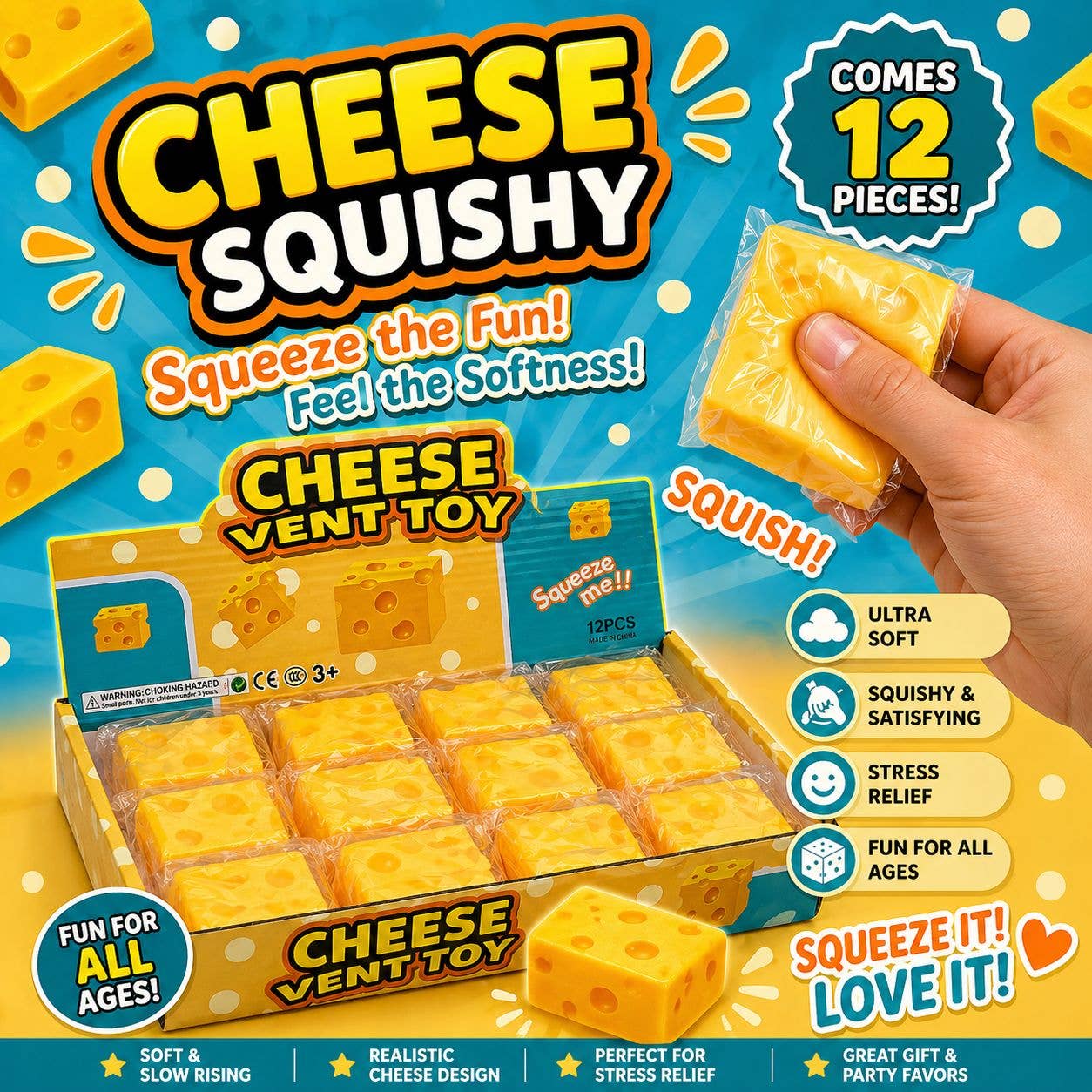Cheese Squishy