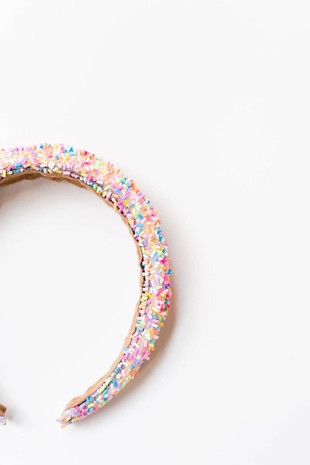 Candy Crush Beaded Headband